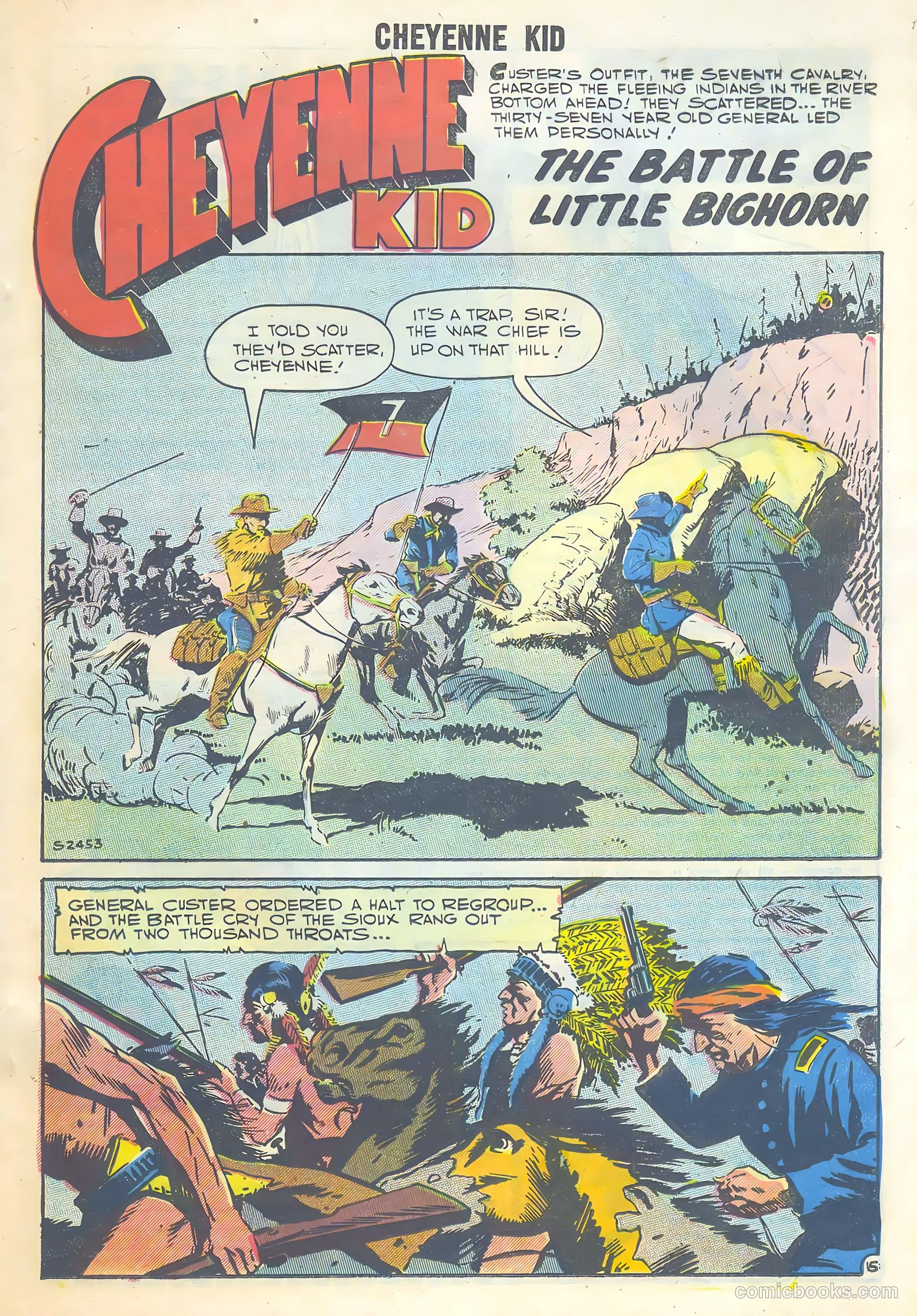 Cheyenne Kid #10 — page 21 of 36
