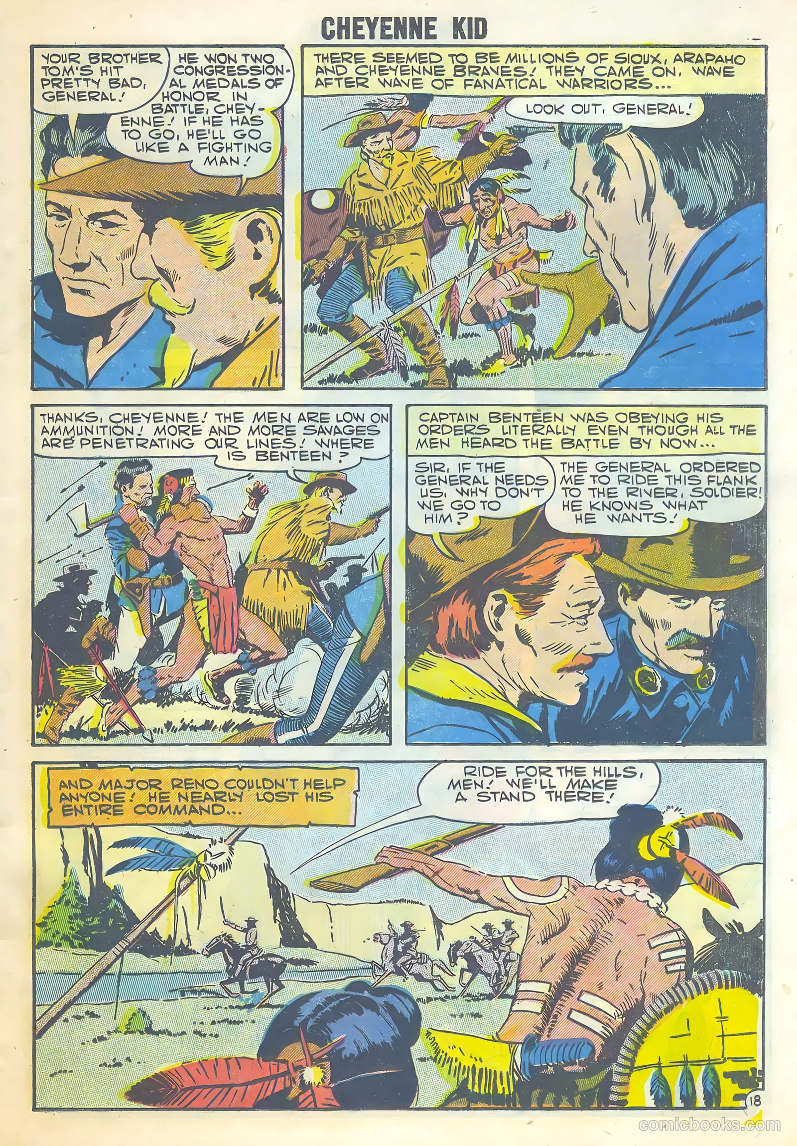 Cheyenne Kid #10 — page 25 of 36