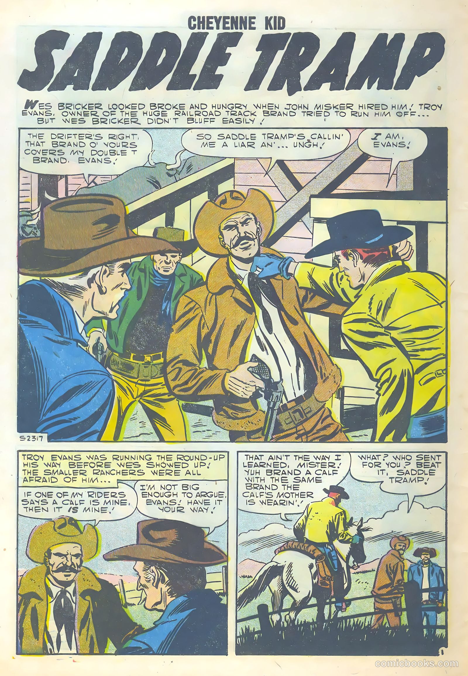 Cheyenne Kid #10 — page 28 of 36
