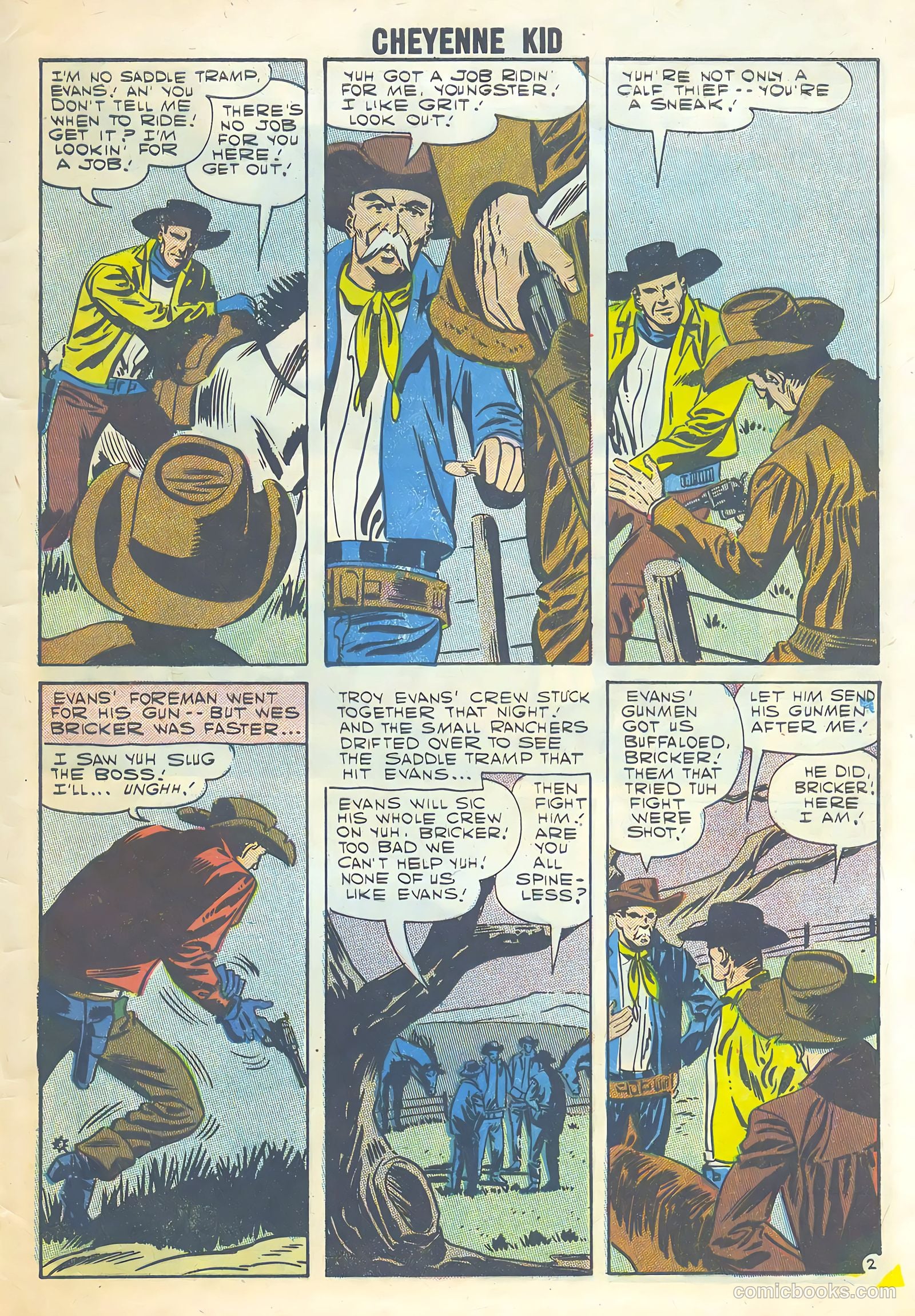 Cheyenne Kid #10 — page 29 of 36