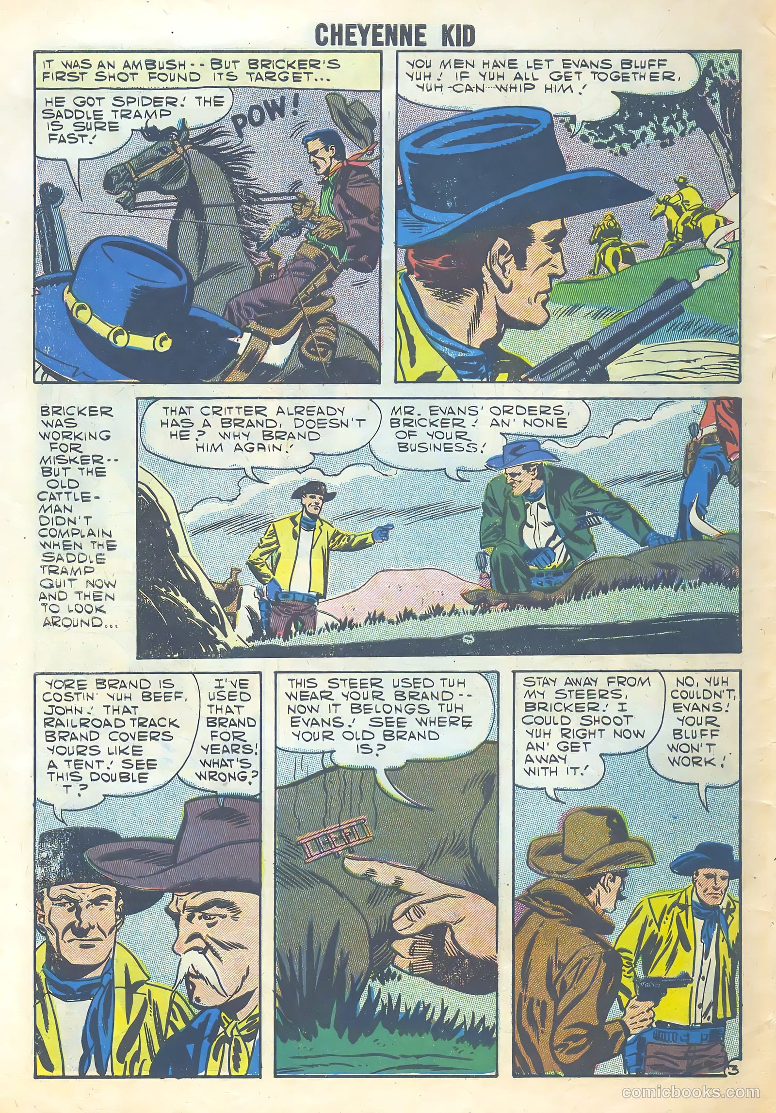 Cheyenne Kid #10 — page 30 of 36
