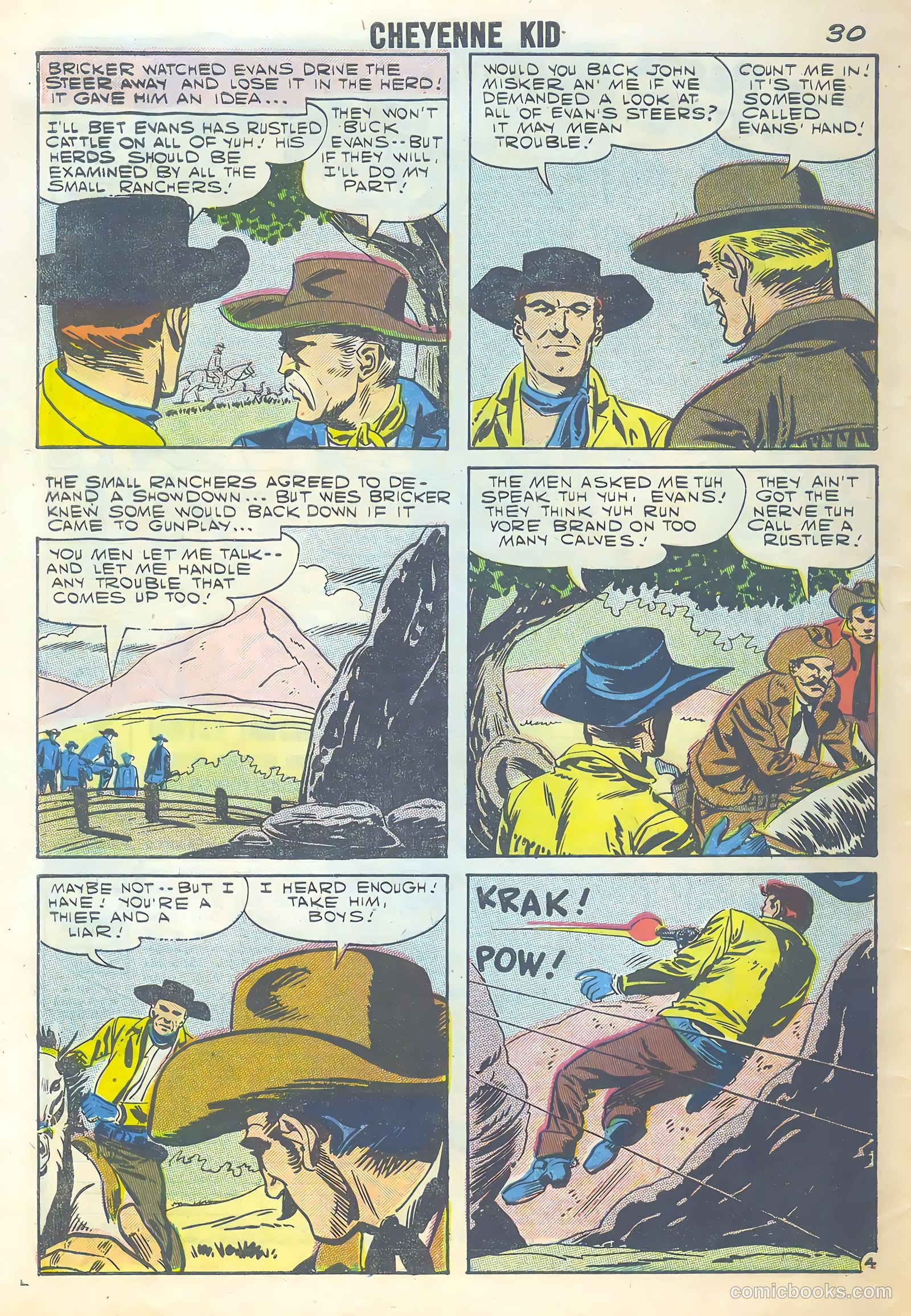 Cheyenne Kid #10 — page 32 of 36