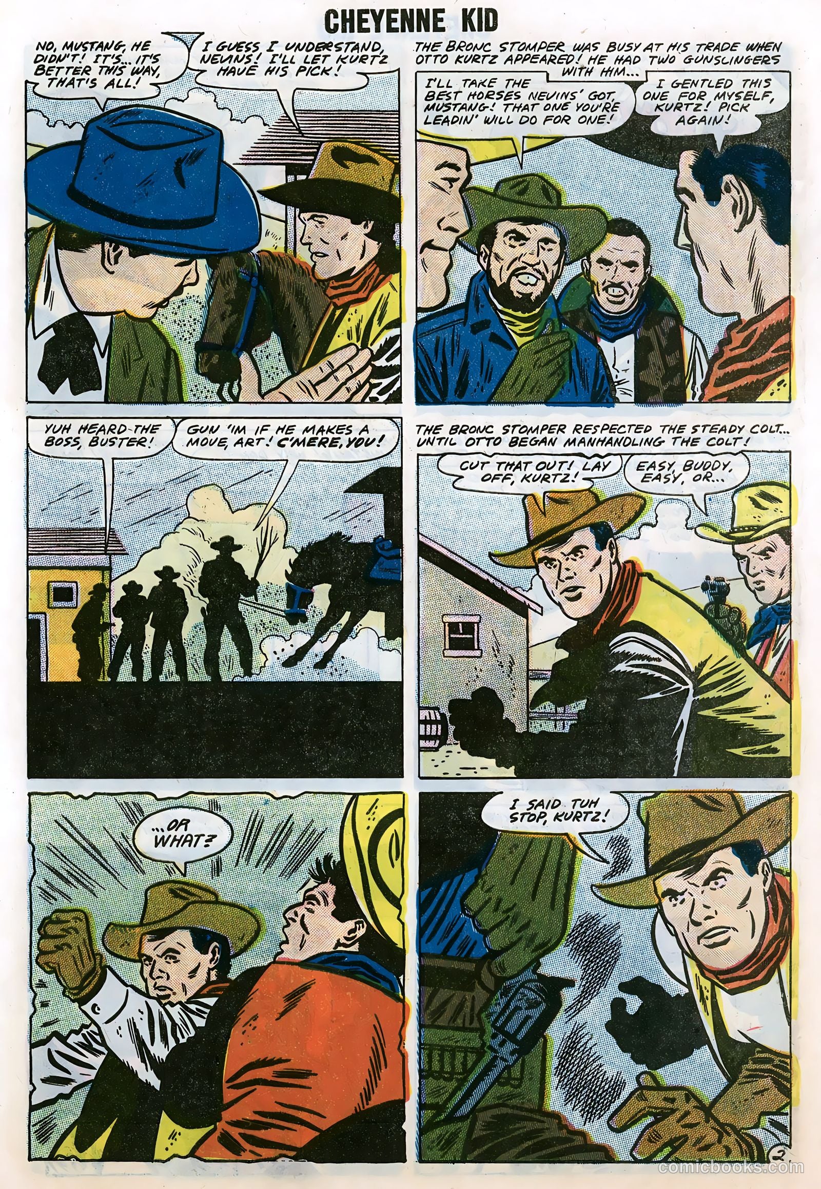 Cheyenne Kid #11 — page 55 of 68
