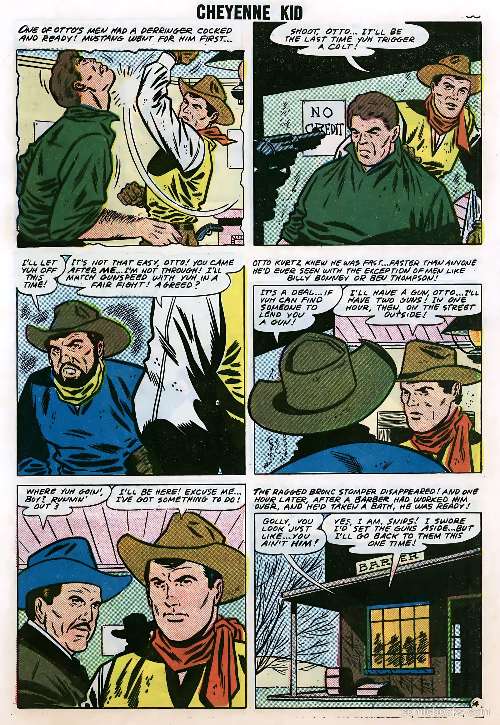 Cheyenne Kid #11 — page 57 of 68