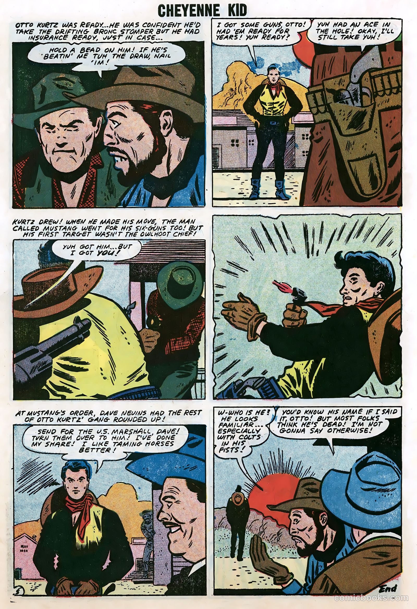 Cheyenne Kid #11 — page 58 of 68