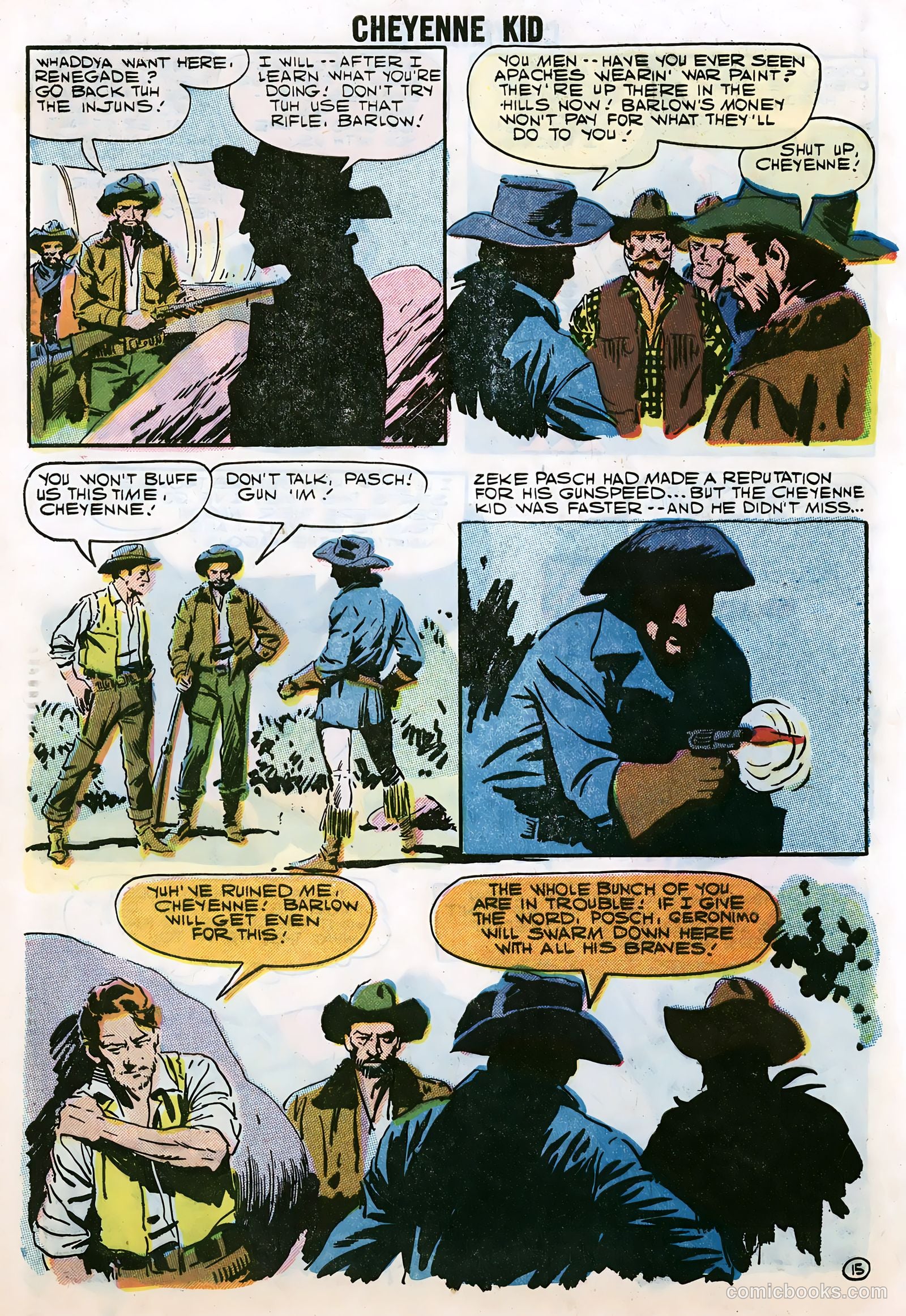 Cheyenne Kid #11 — page 62 of 68