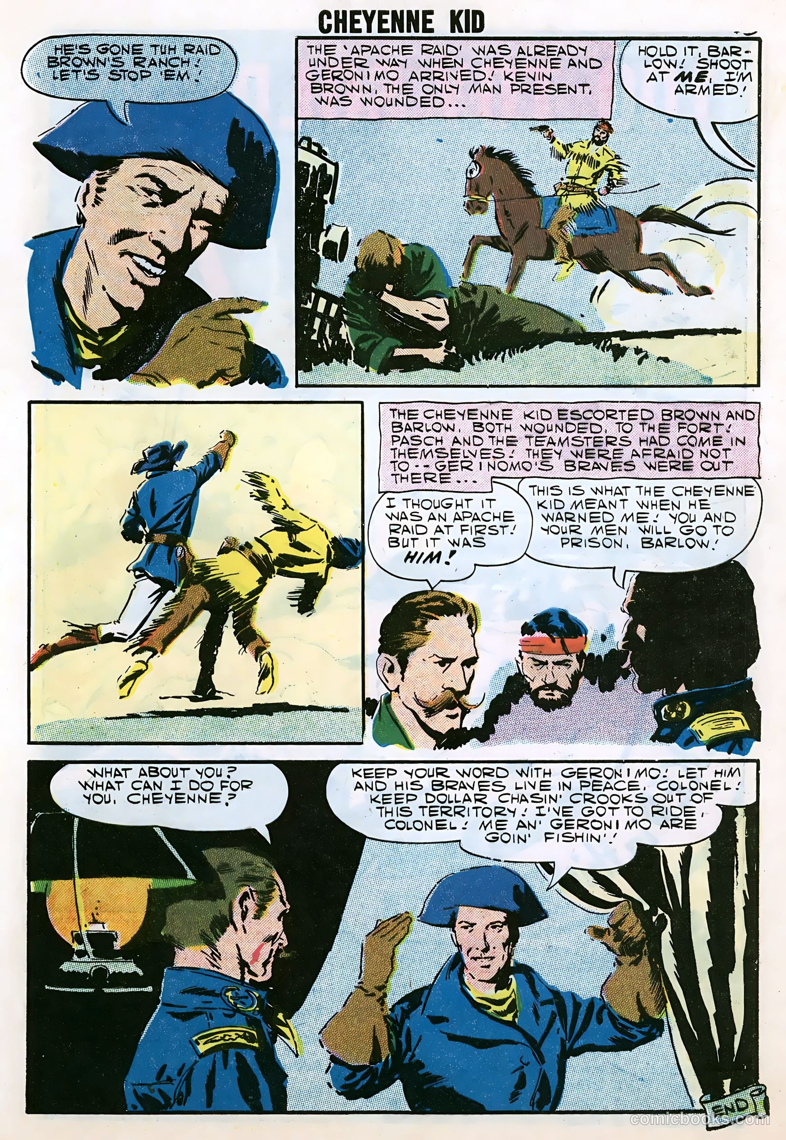 Cheyenne Kid #11 — page 65 of 68