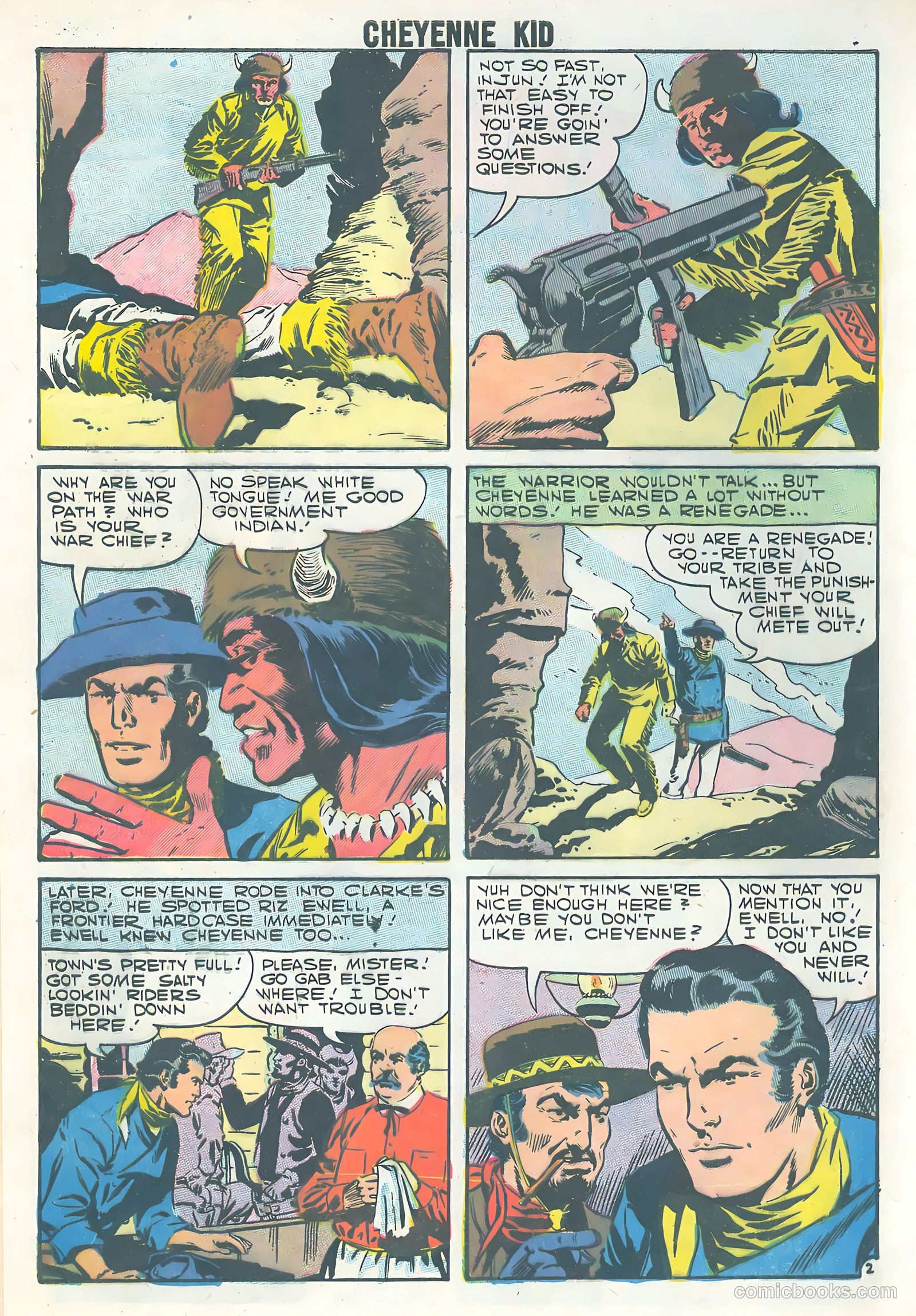 Cheyenne Kid #12 — page 4 of 36