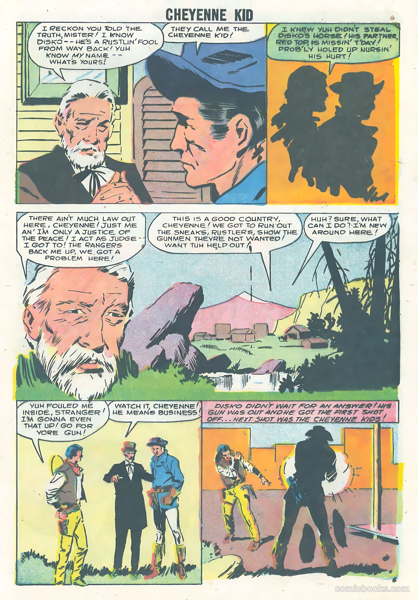 Cheyenne Kid #12 — page 17 of 36
