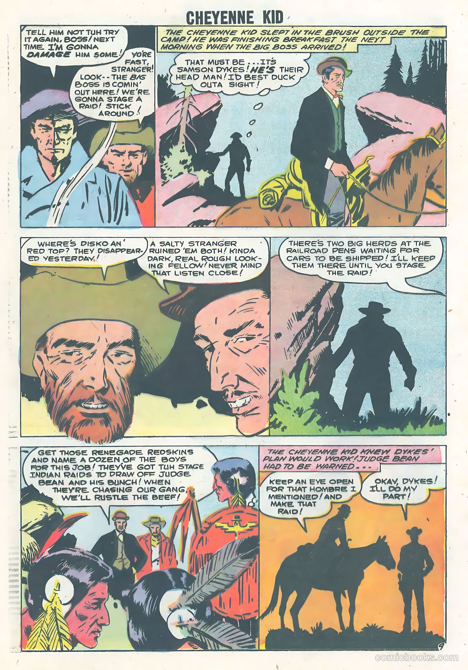 Cheyenne Kid #12 — page 20 of 36