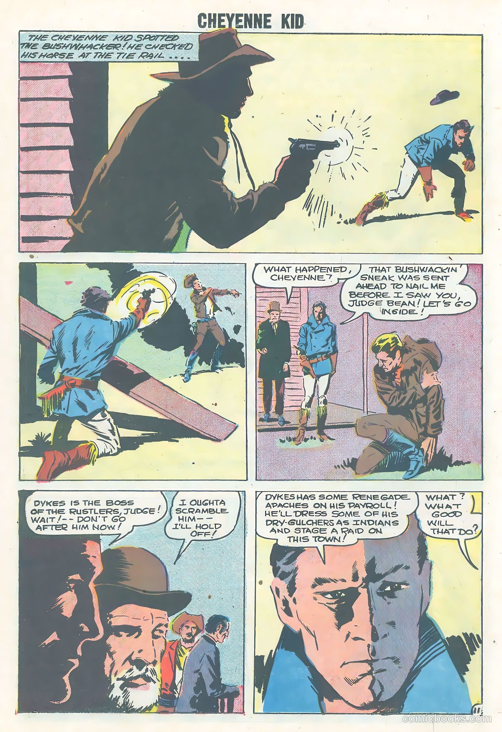 Cheyenne Kid #12 — page 22 of 36
