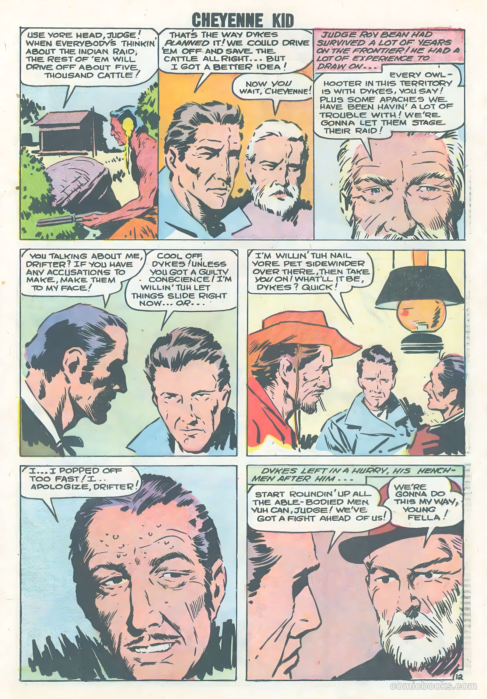 Cheyenne Kid #12 — page 23 of 36