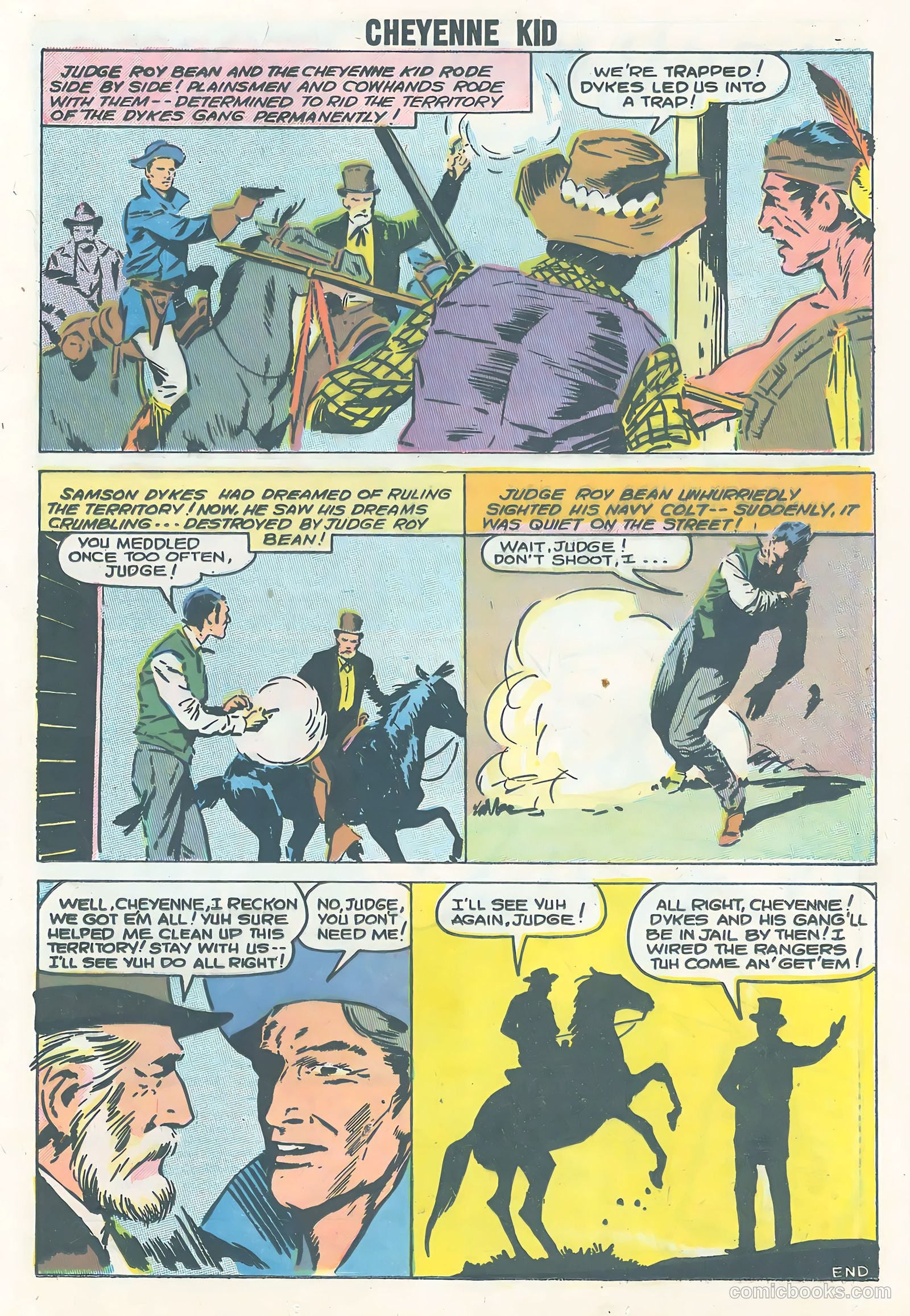 Cheyenne Kid #12 — page 25 of 36