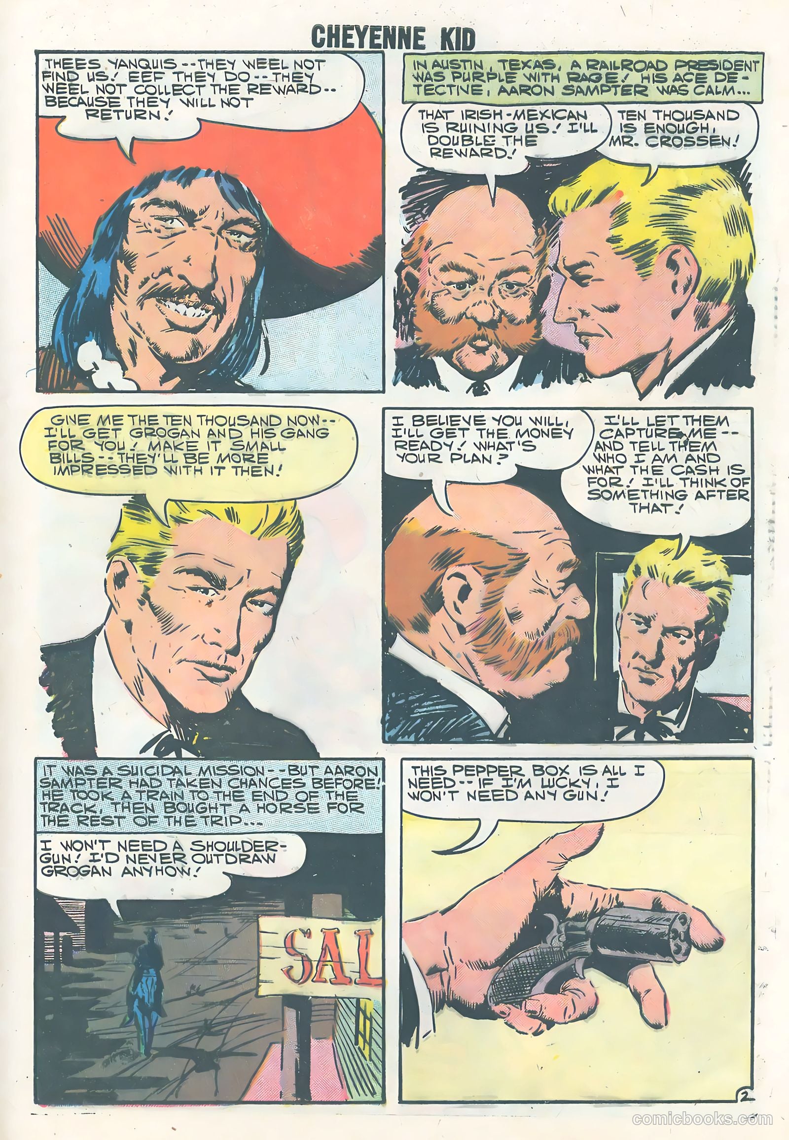Cheyenne Kid #12 — page 29 of 36