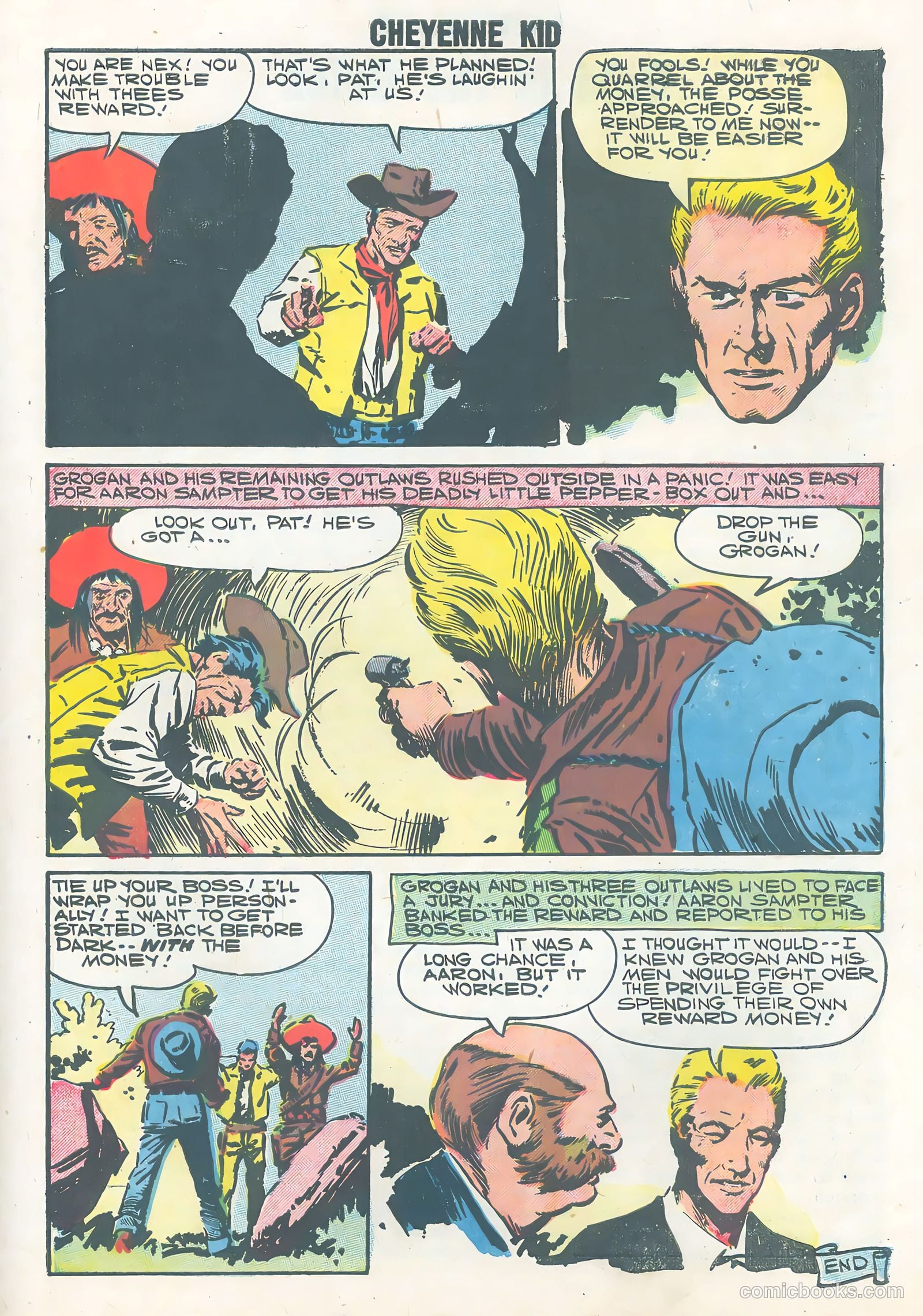 Cheyenne Kid #12 — page 31 of 36