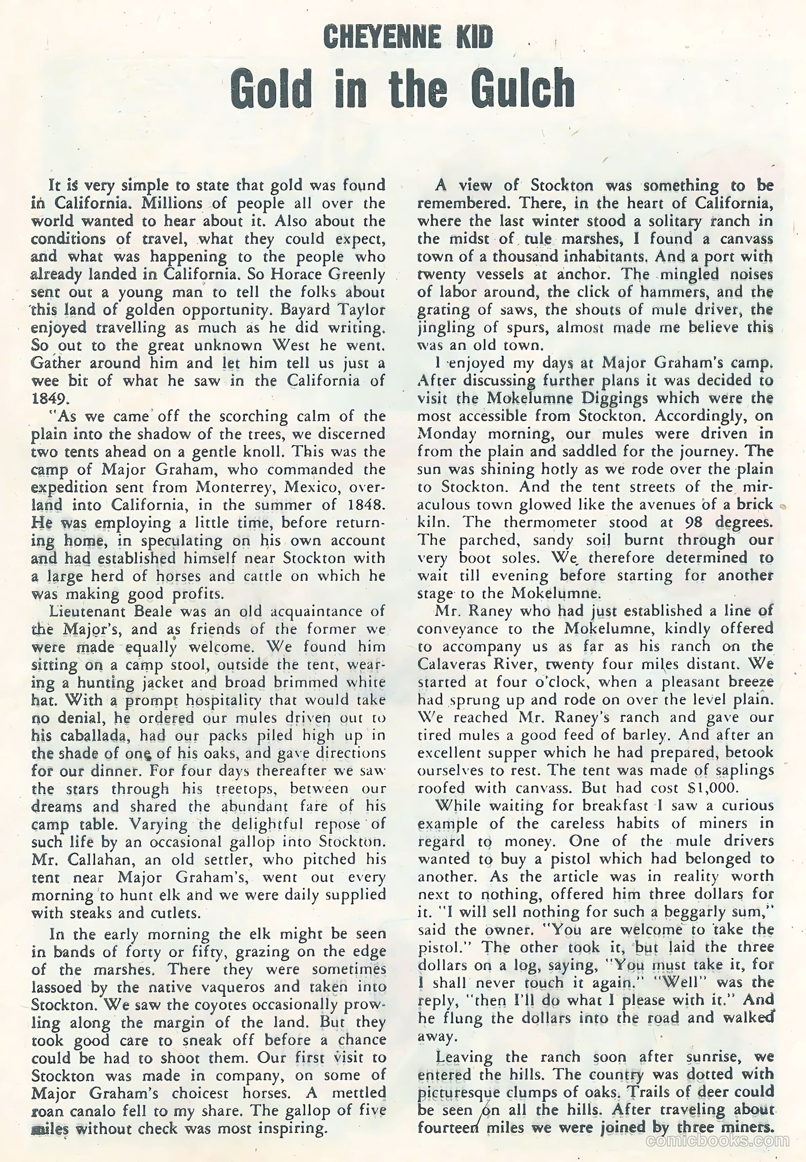 Cheyenne Kid #12 — page 32 of 36