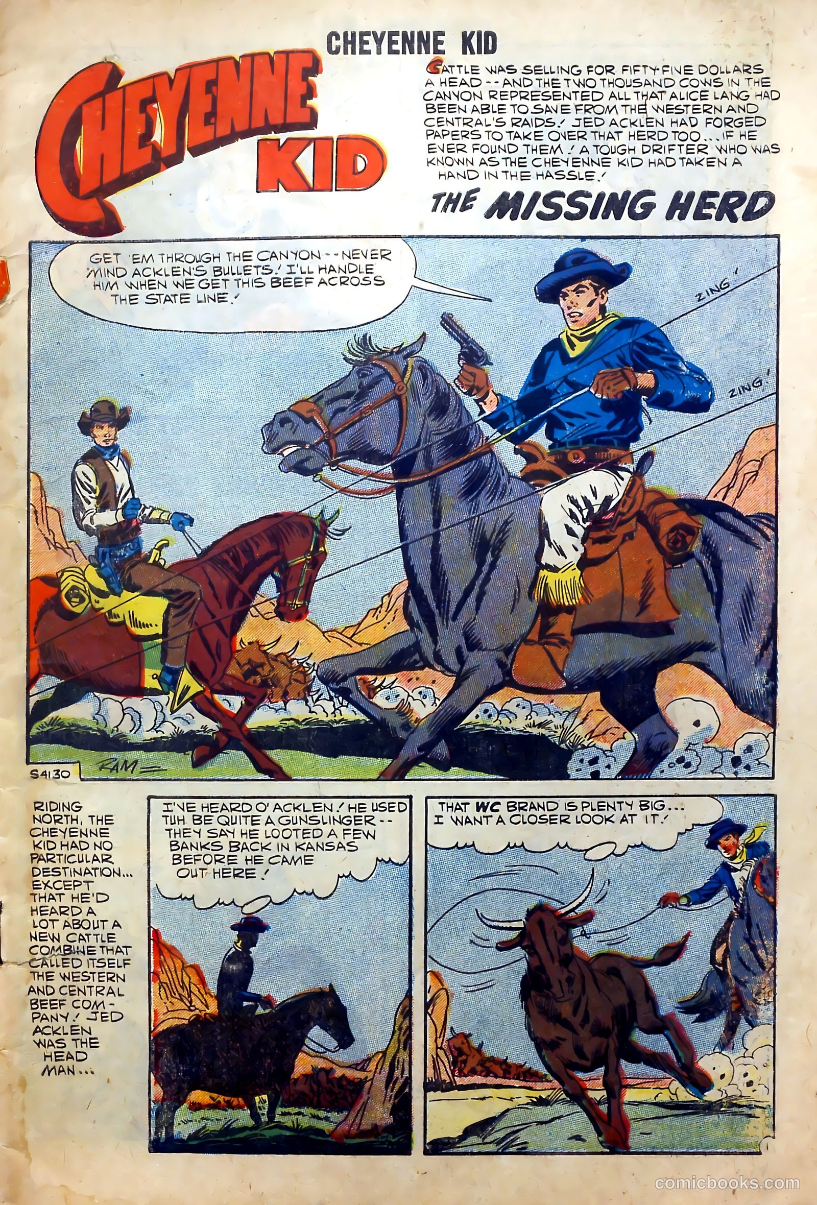 Cheyenne Kid #13 — page 3 of 36