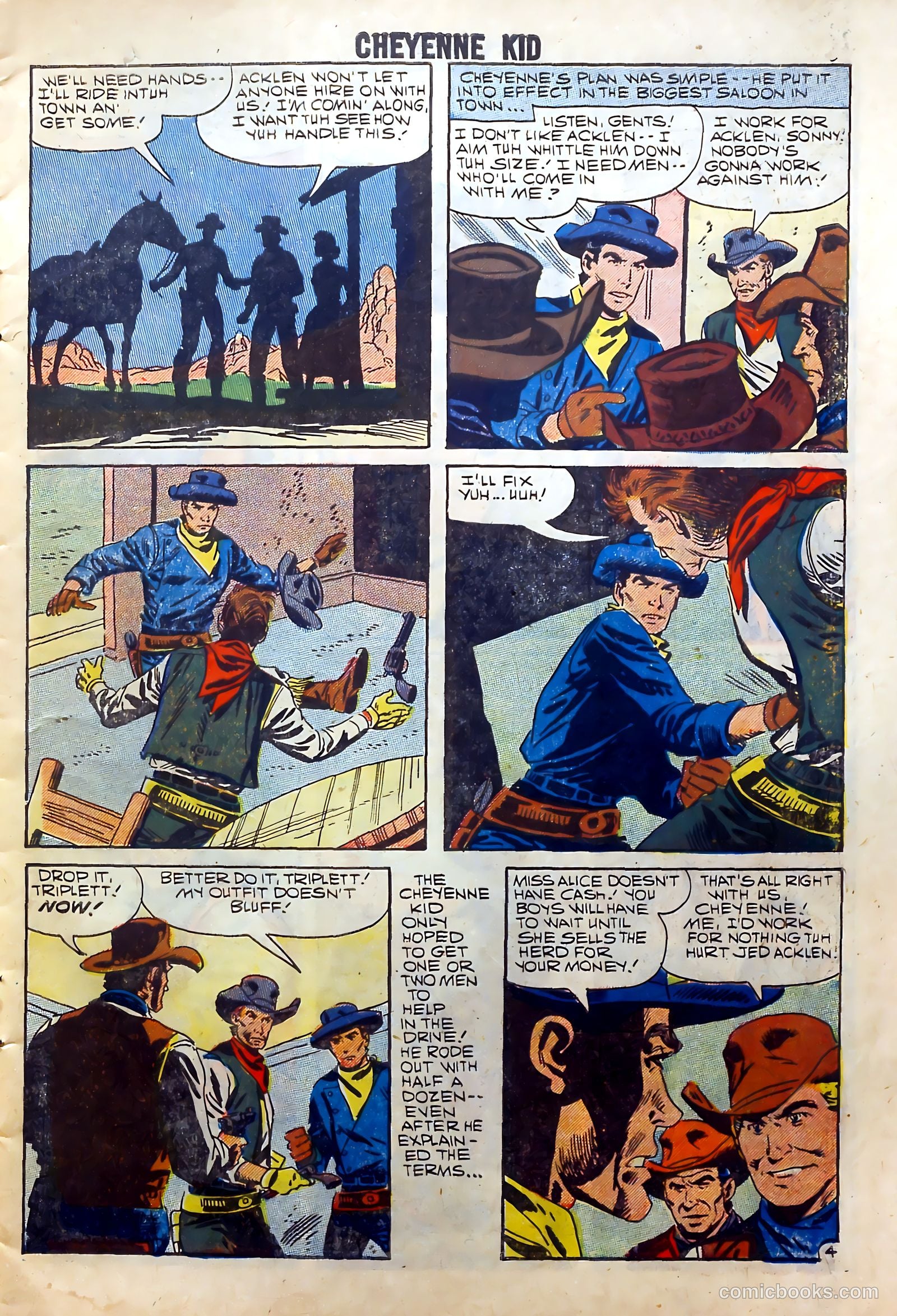 Cheyenne Kid #13 — page 7 of 36