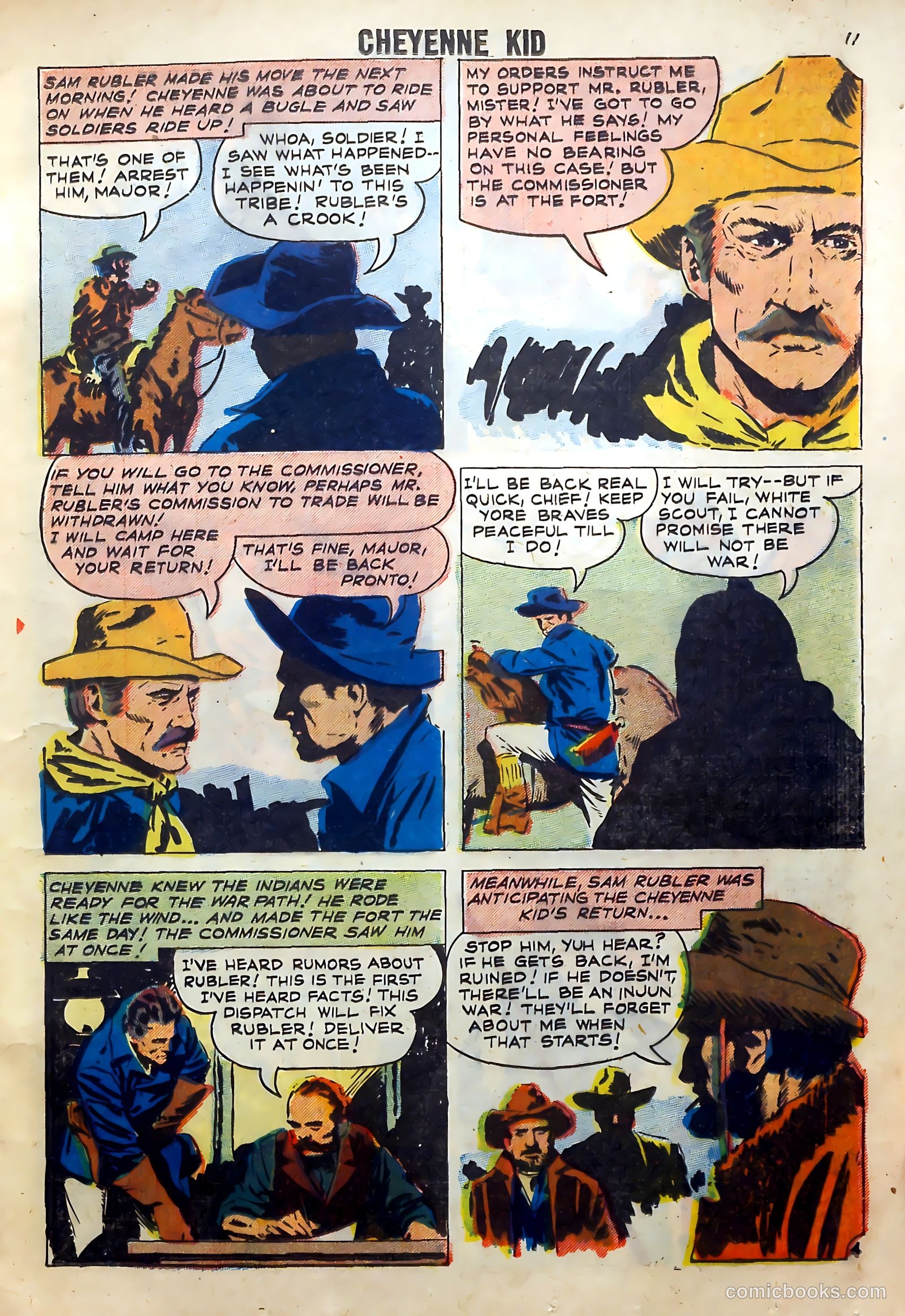 Cheyenne Kid #13 — page 13 of 36