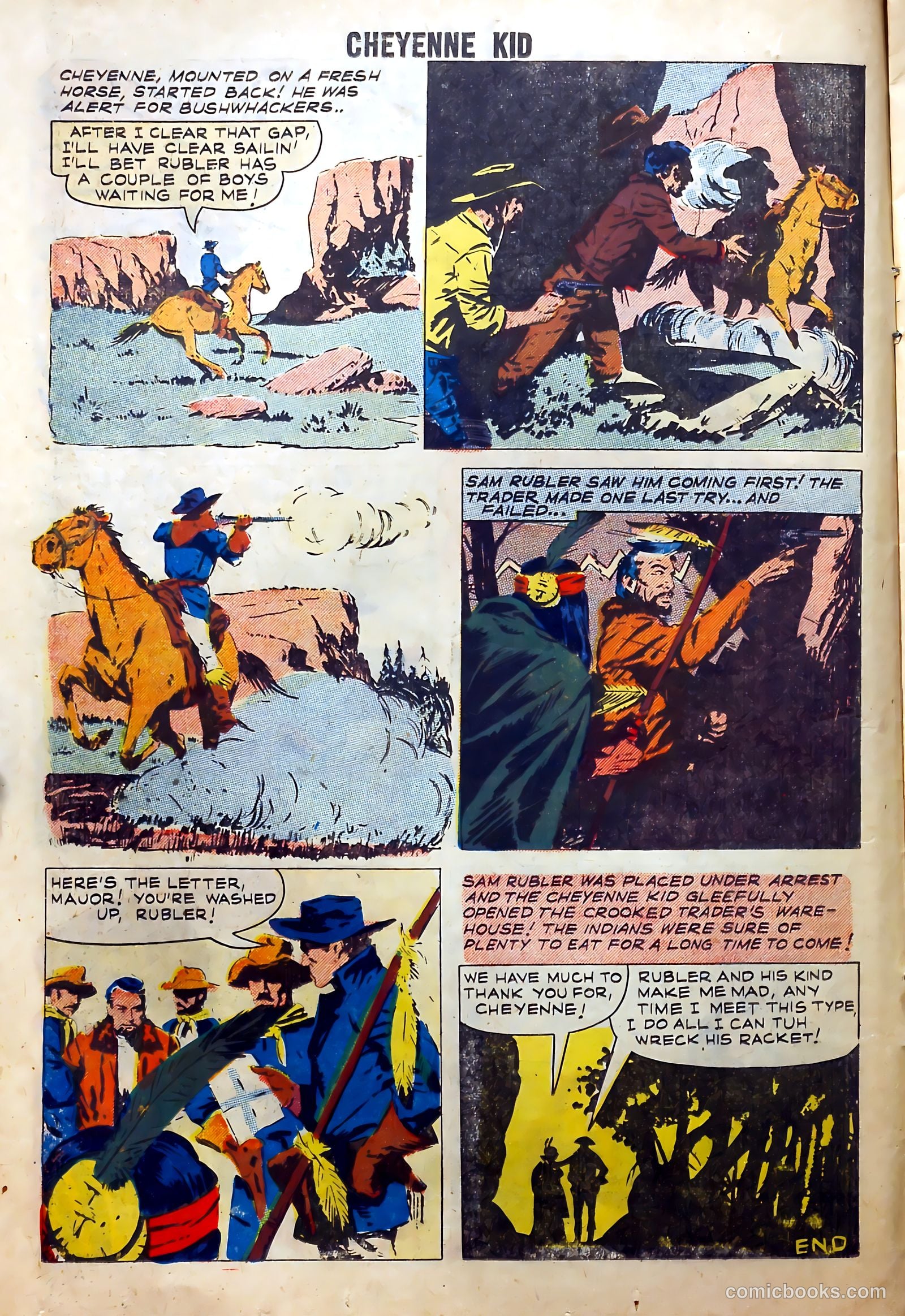 Cheyenne Kid #13 — page 14 of 36