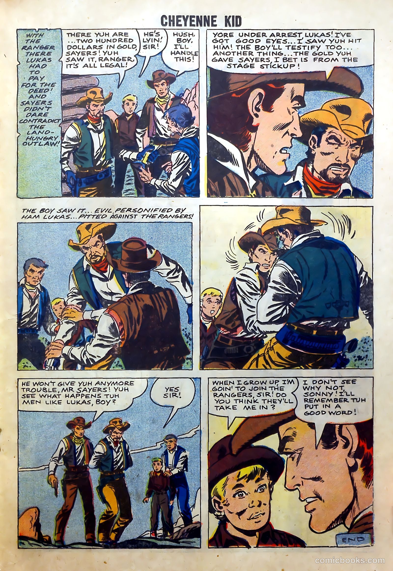 Cheyenne Kid #13 — page 19 of 36