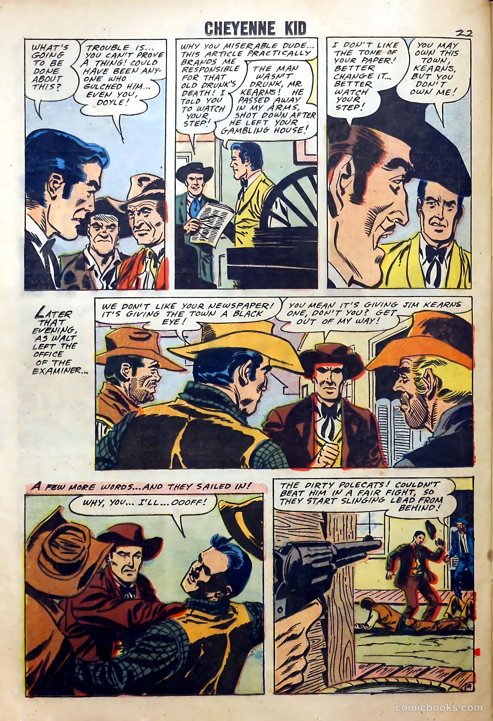 Cheyenne Kid #13 — page 24 of 36