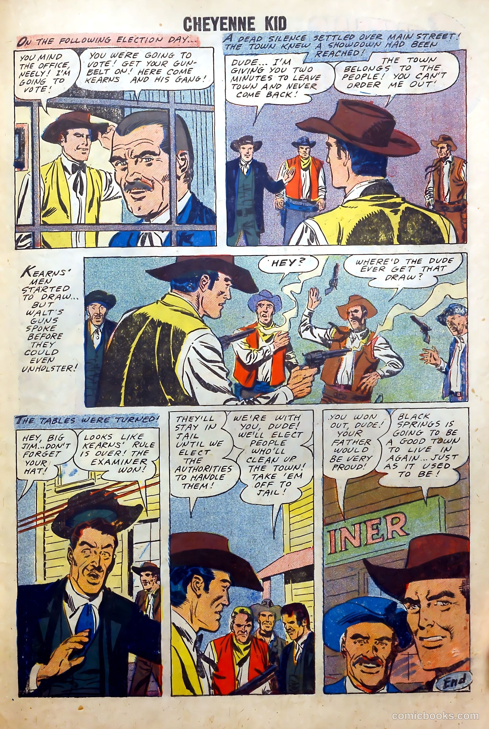 Cheyenne Kid #13 — page 27 of 36