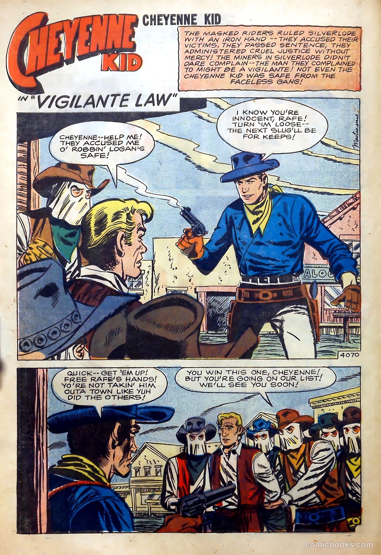 Cheyenne Kid #13 — page 28 of 36