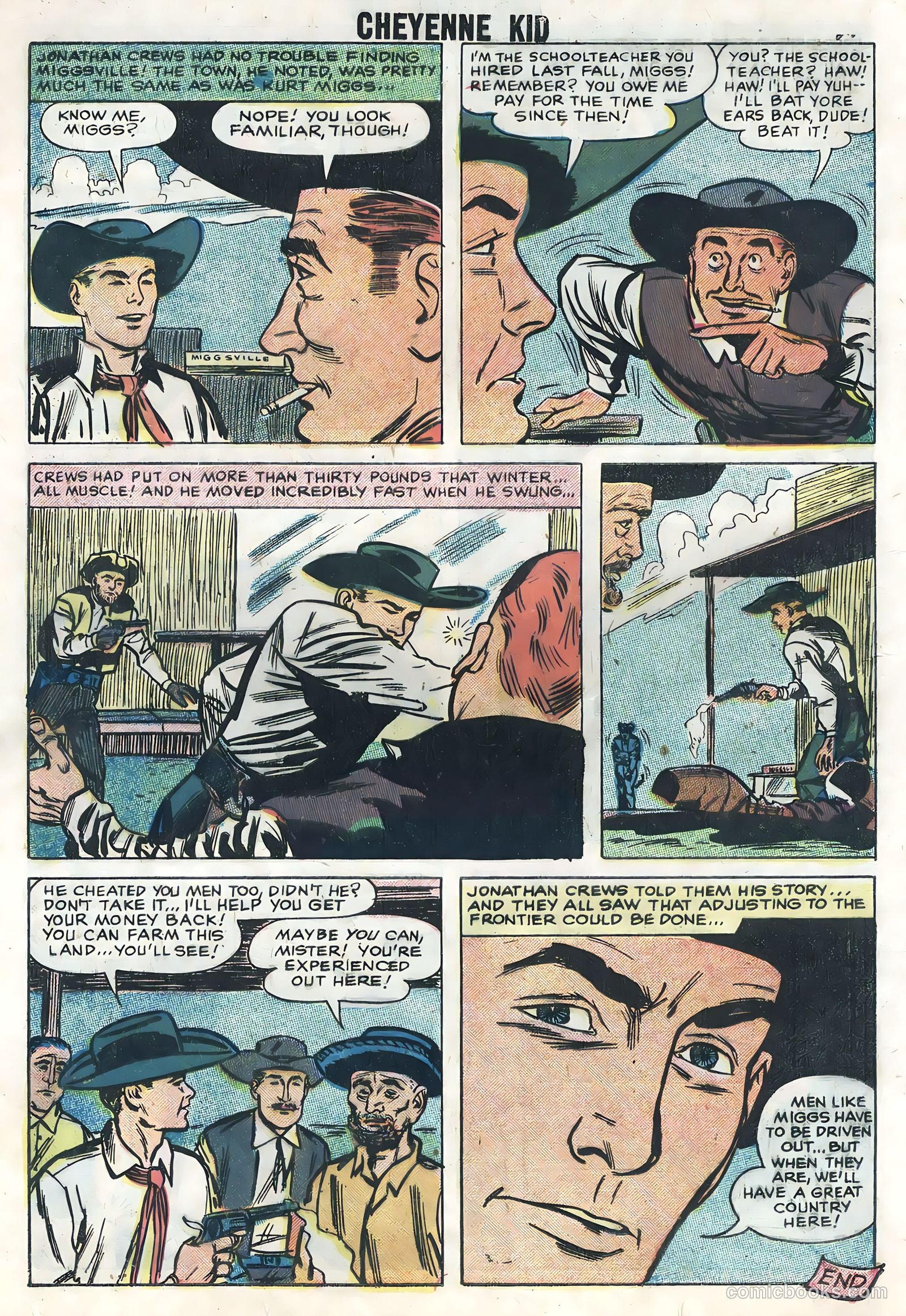 Cheyenne Kid #14 — page 16 of 36