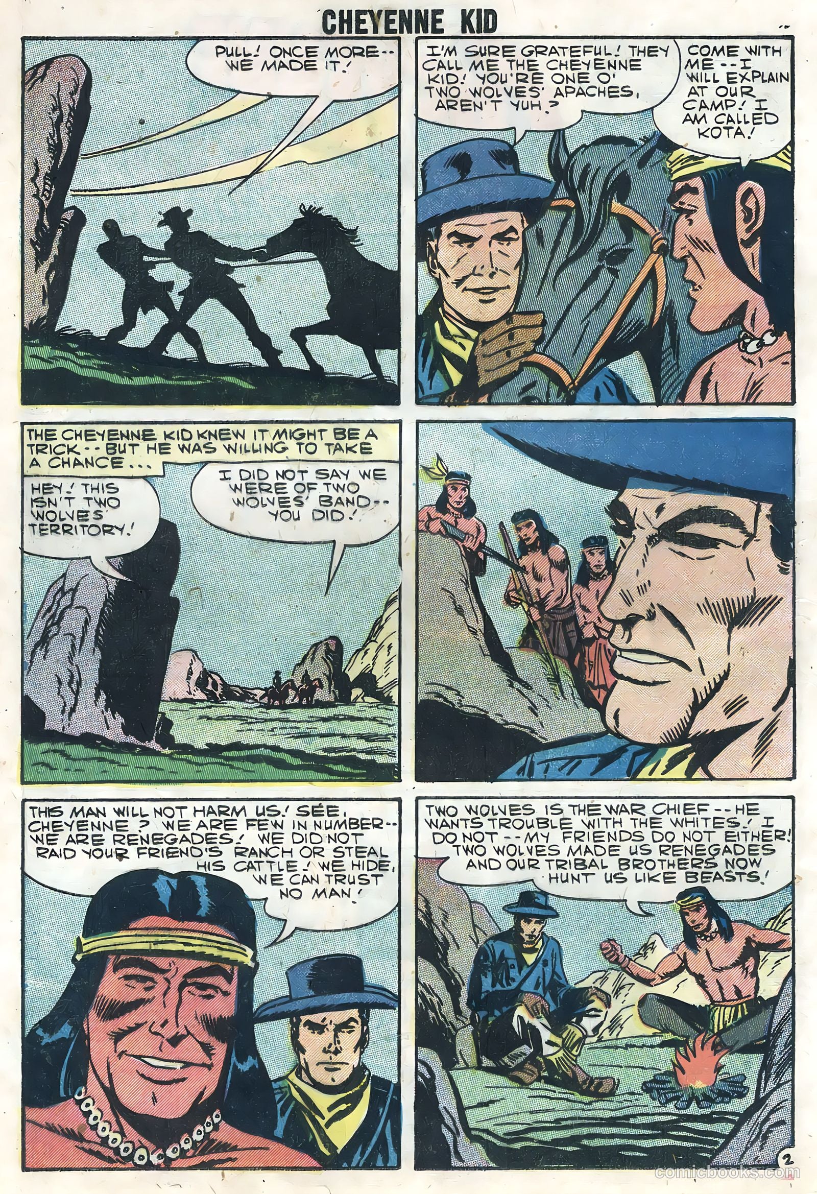 Cheyenne Kid #14 — page 20 of 36