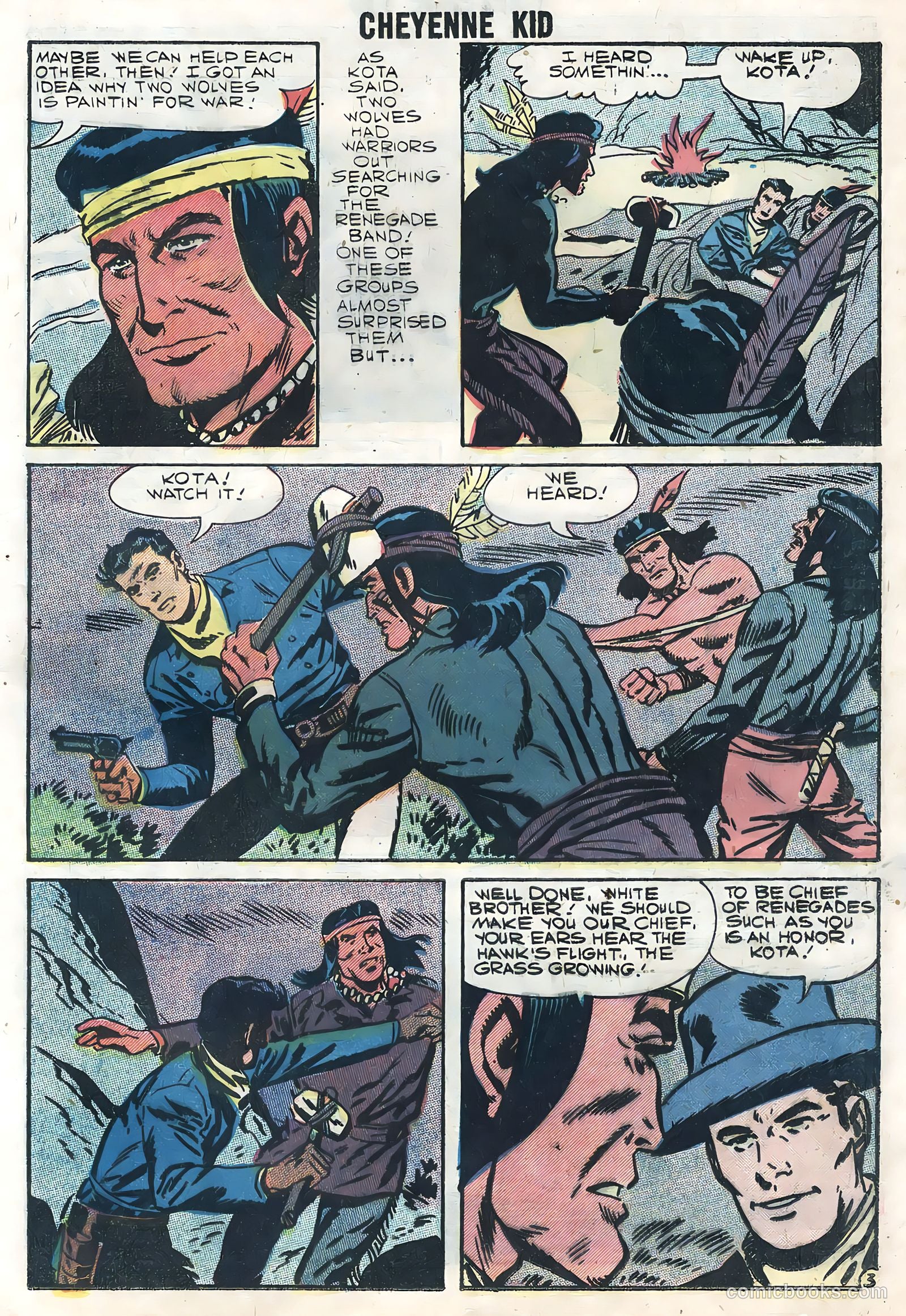 Cheyenne Kid #14 — page 21 of 36