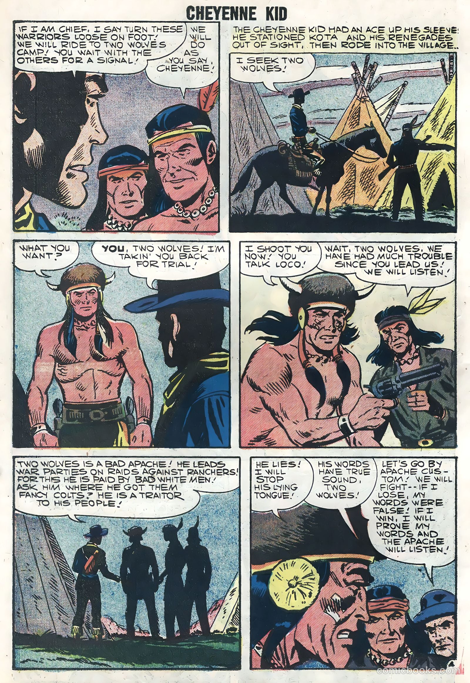 Cheyenne Kid #14 — page 22 of 36