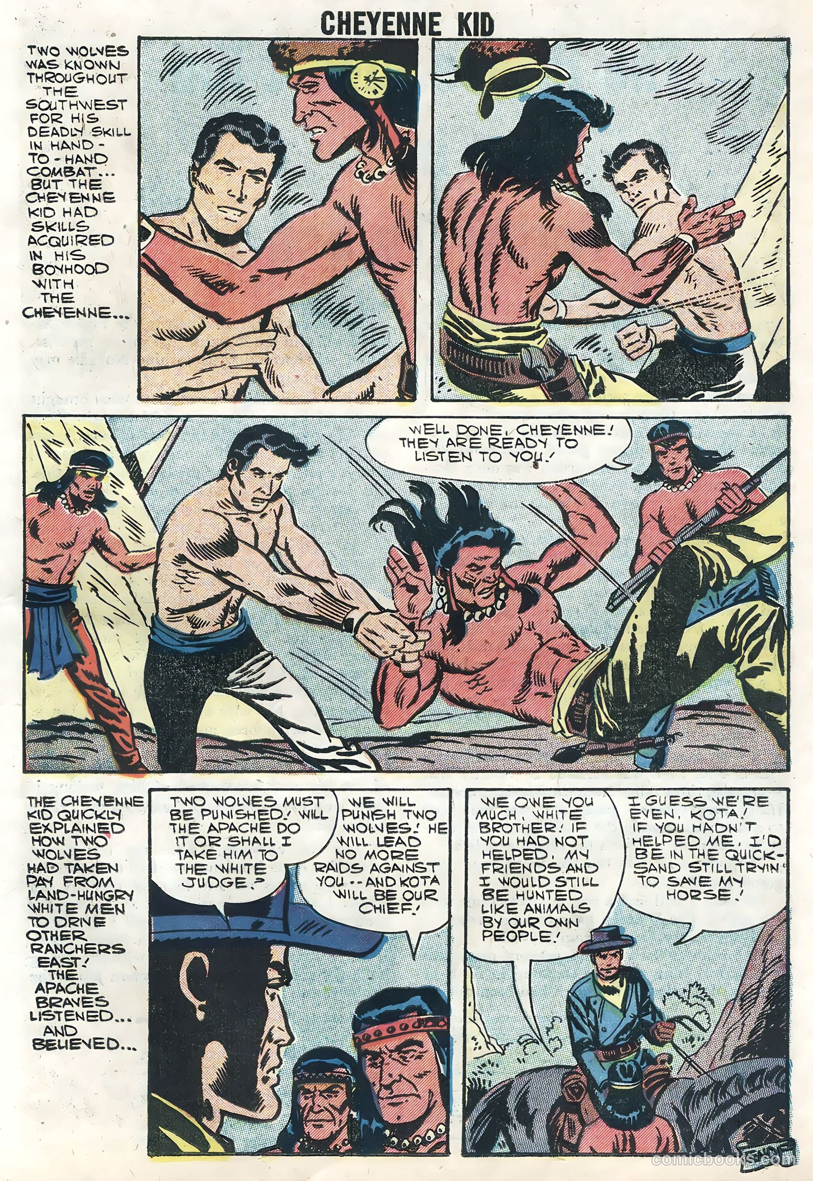 Cheyenne Kid #14 — page 23 of 36