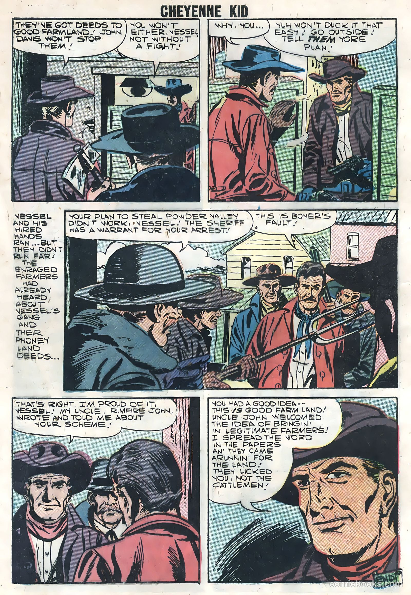 Cheyenne Kid #14 — page 32 of 36