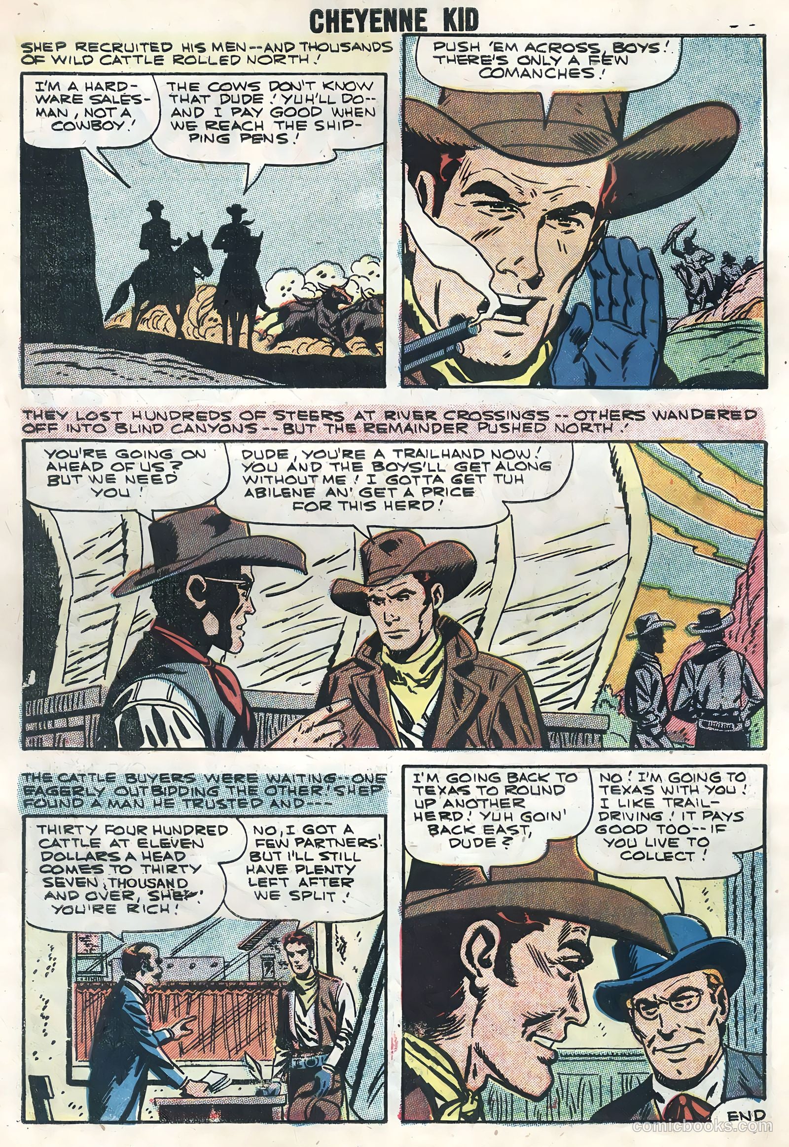 Cheyenne Kid #14 — page 34 of 36