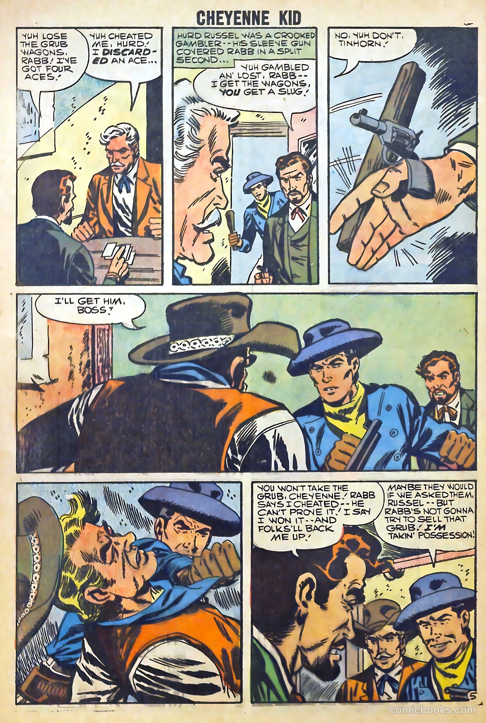Cheyenne Kid #15 — page 8 of 36
