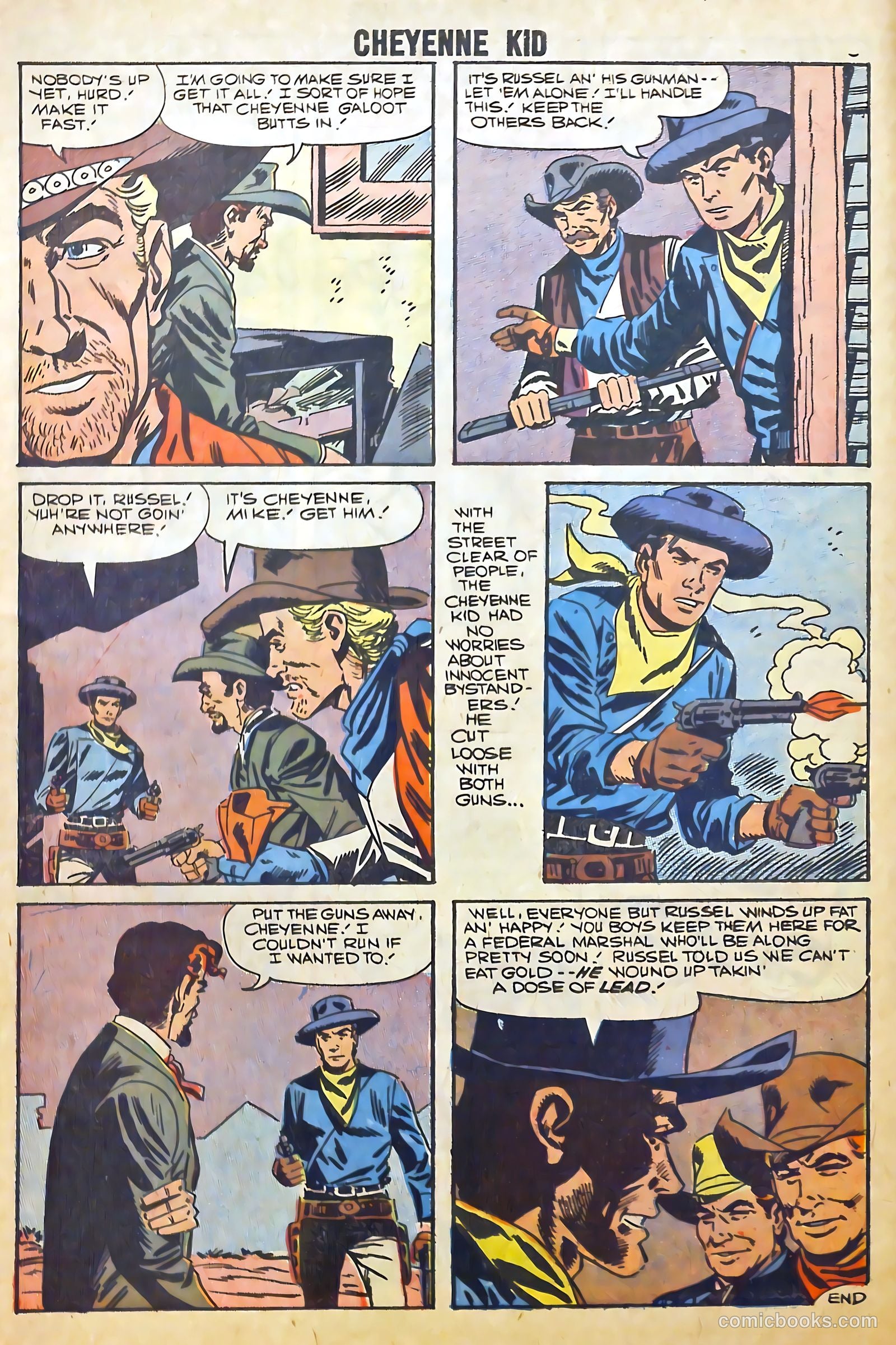 Cheyenne Kid #15 — page 10 of 36