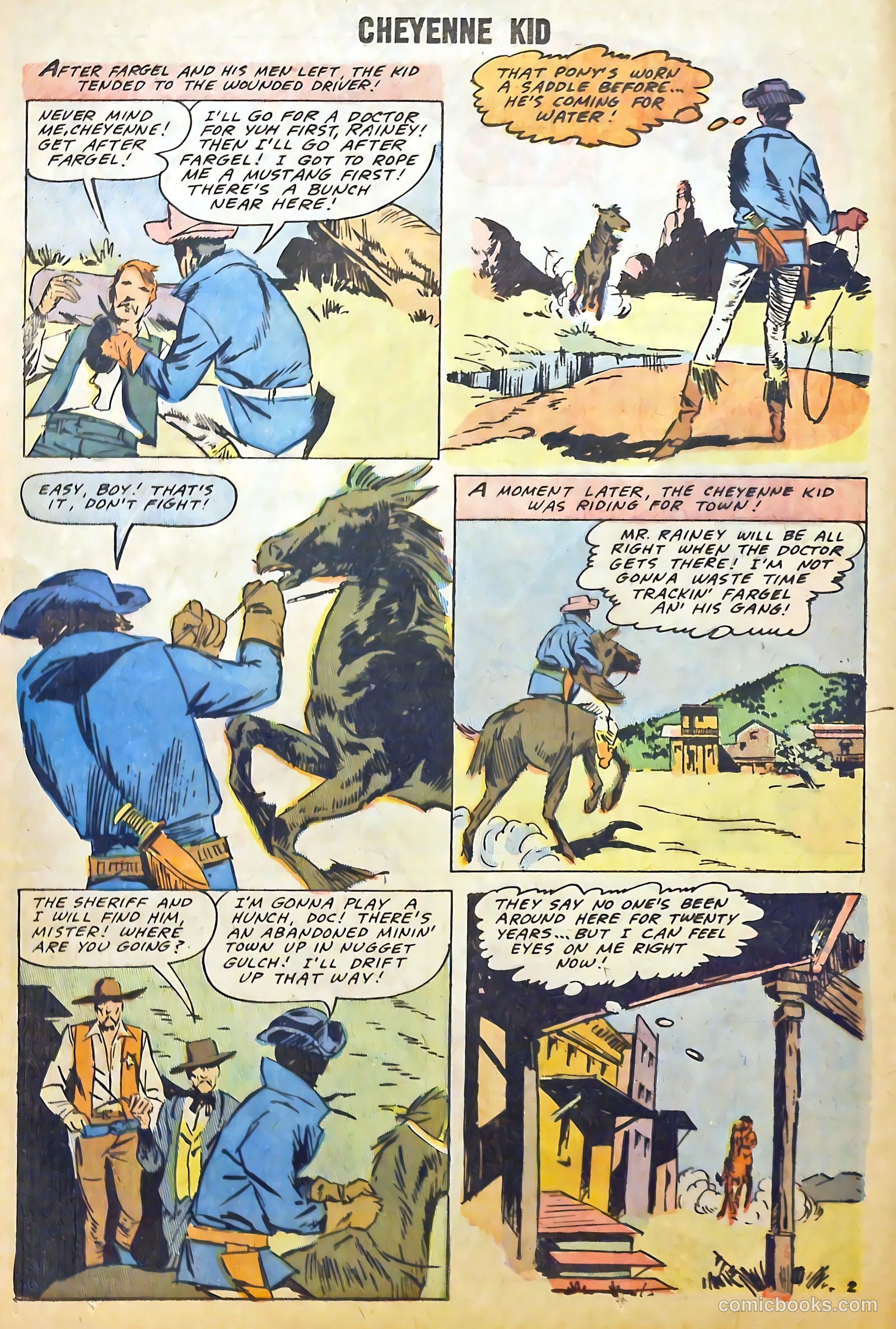 Cheyenne Kid #15 — page 12 of 36