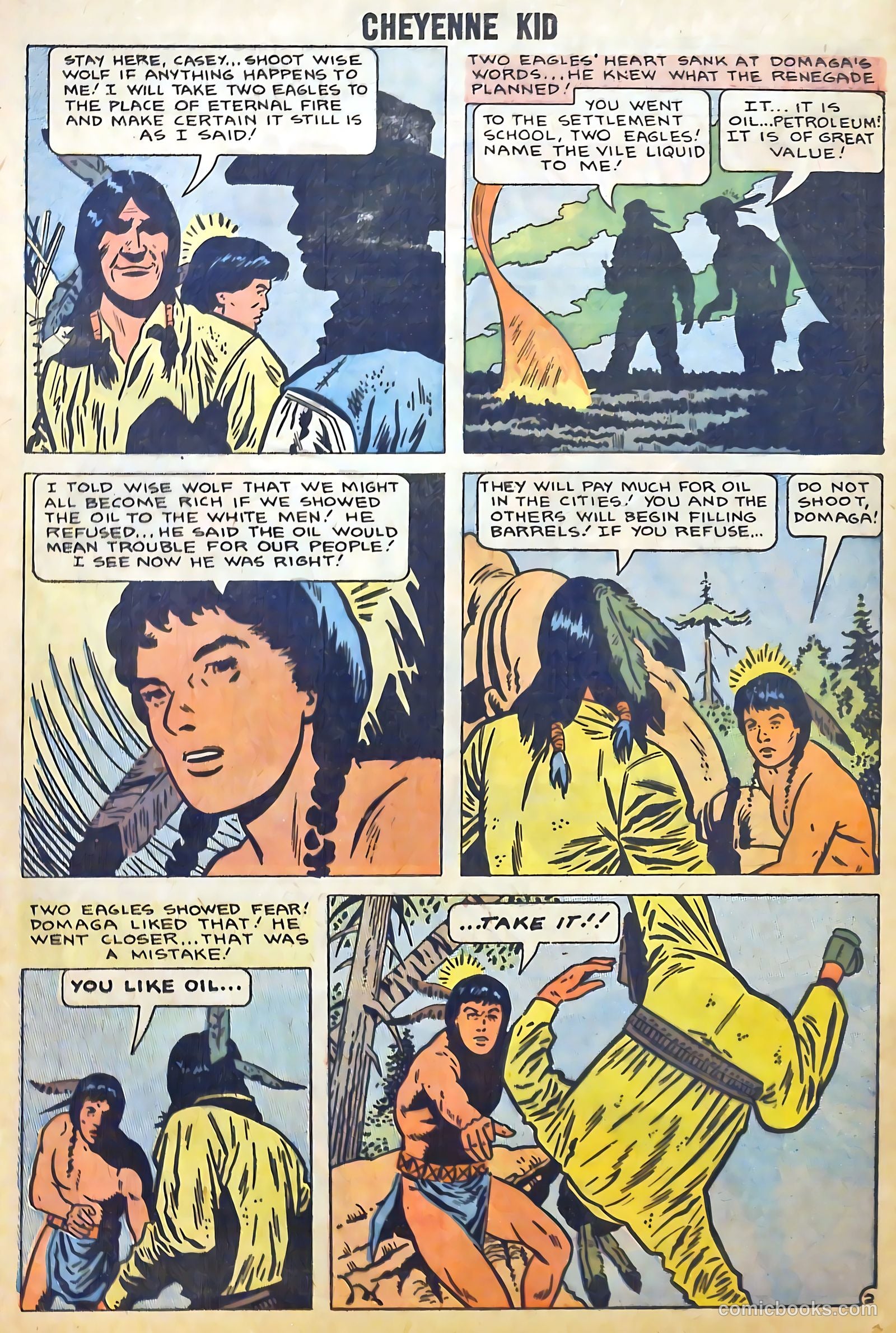 Cheyenne Kid #15 — page 20 of 36