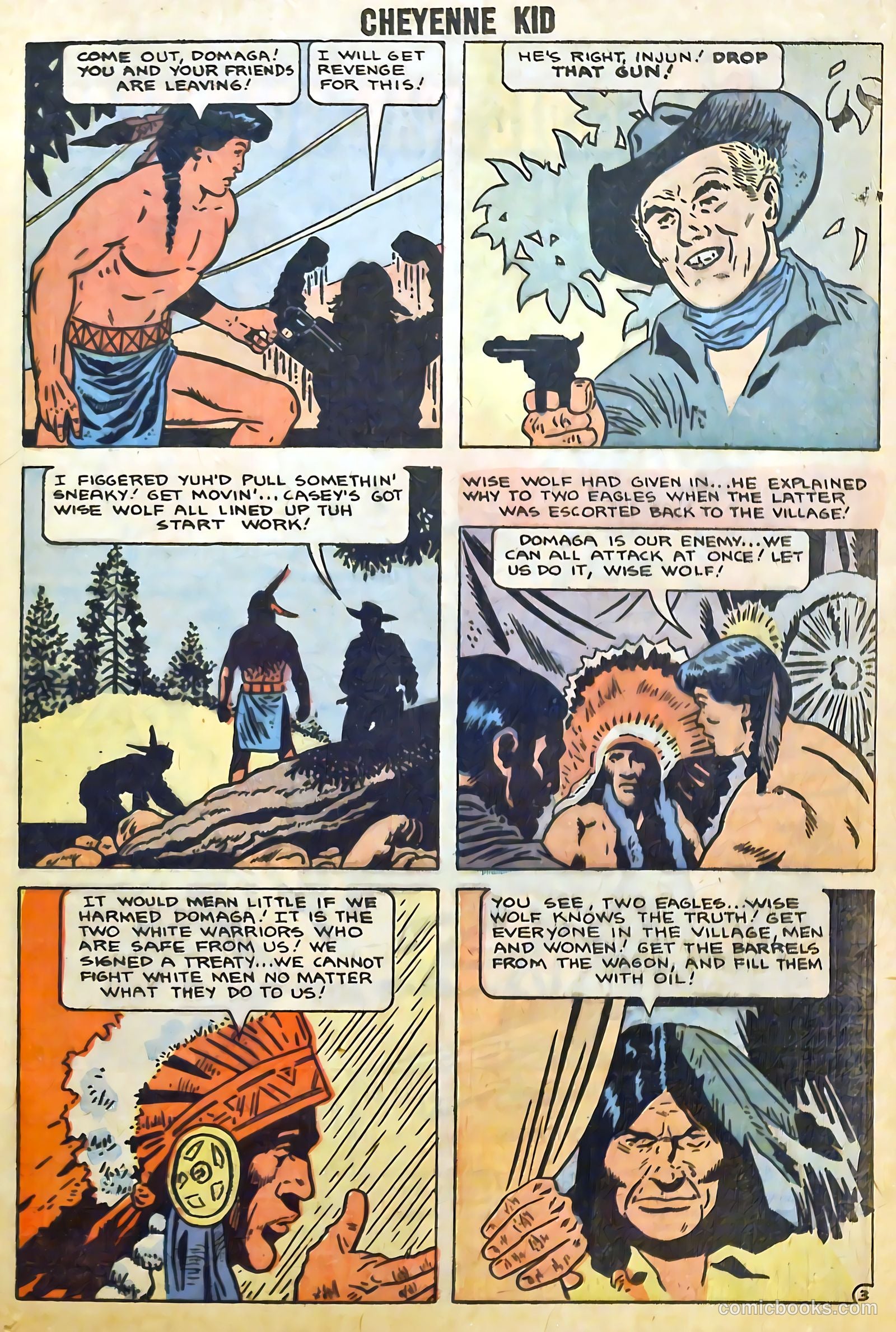 Cheyenne Kid #15 — page 21 of 36