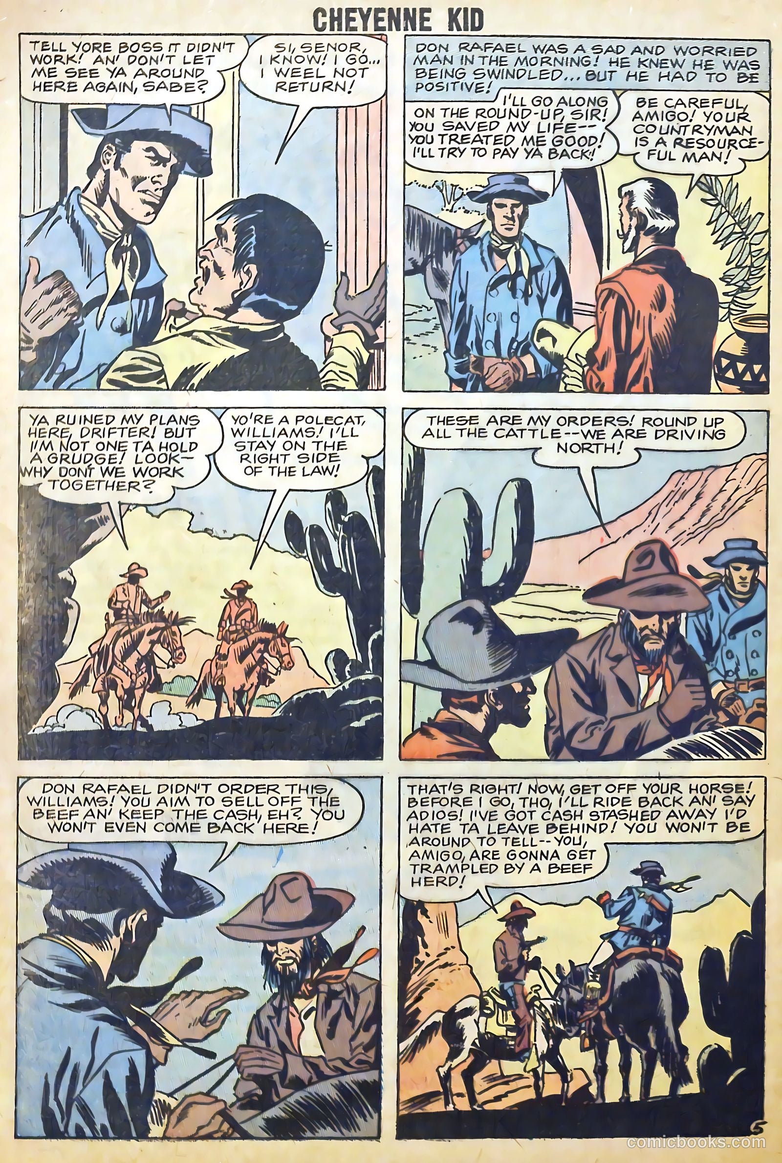 Cheyenne Kid #15 — page 32 of 36
