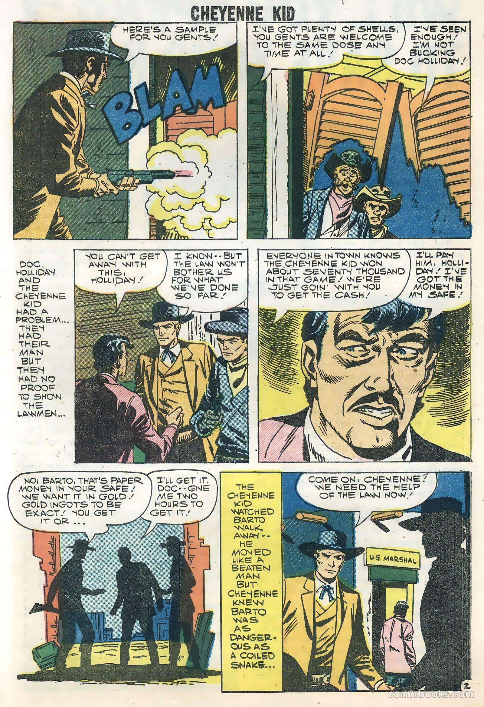Cheyenne Kid #16 — page 20 of 35