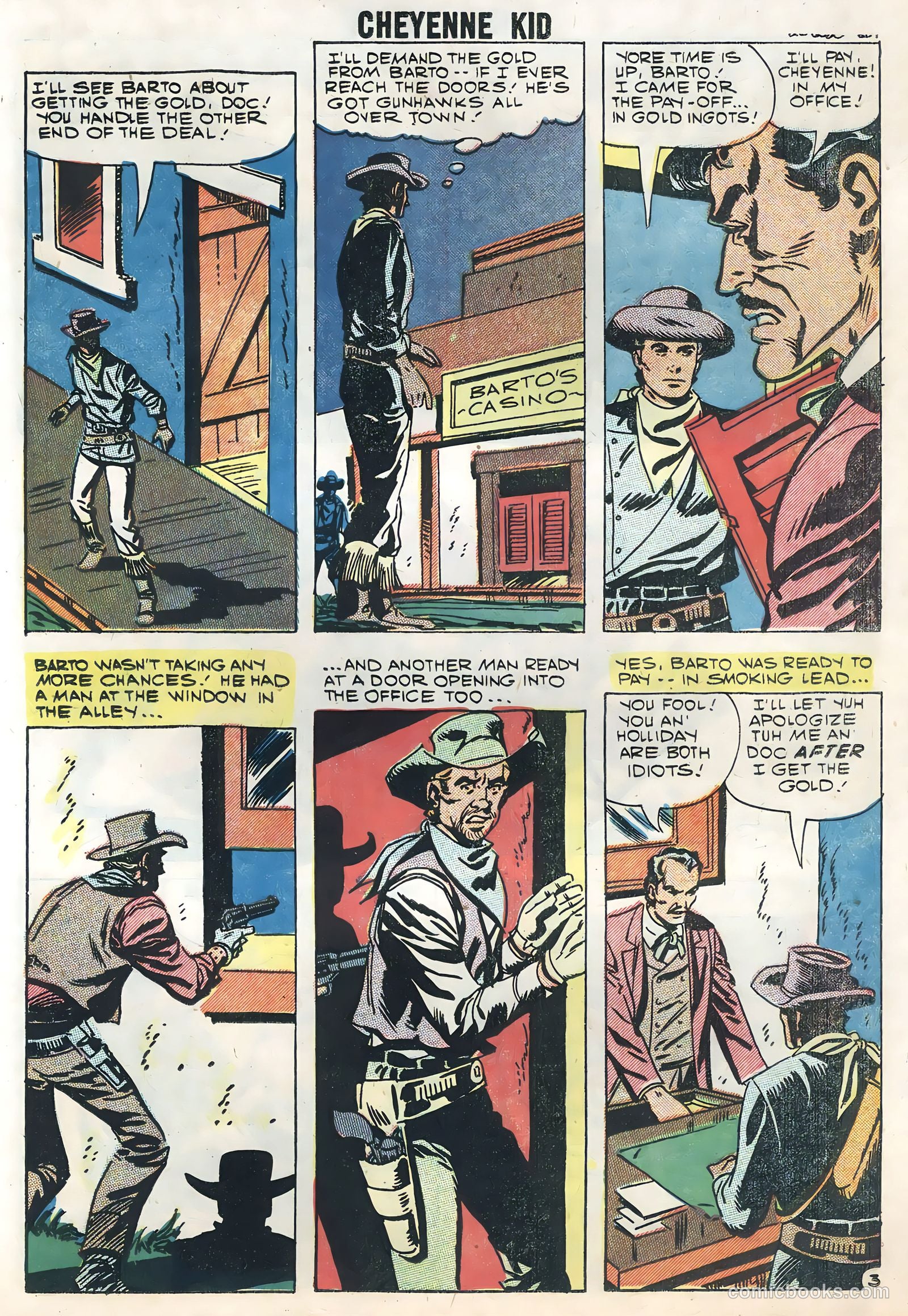 Cheyenne Kid #16 — page 22 of 35