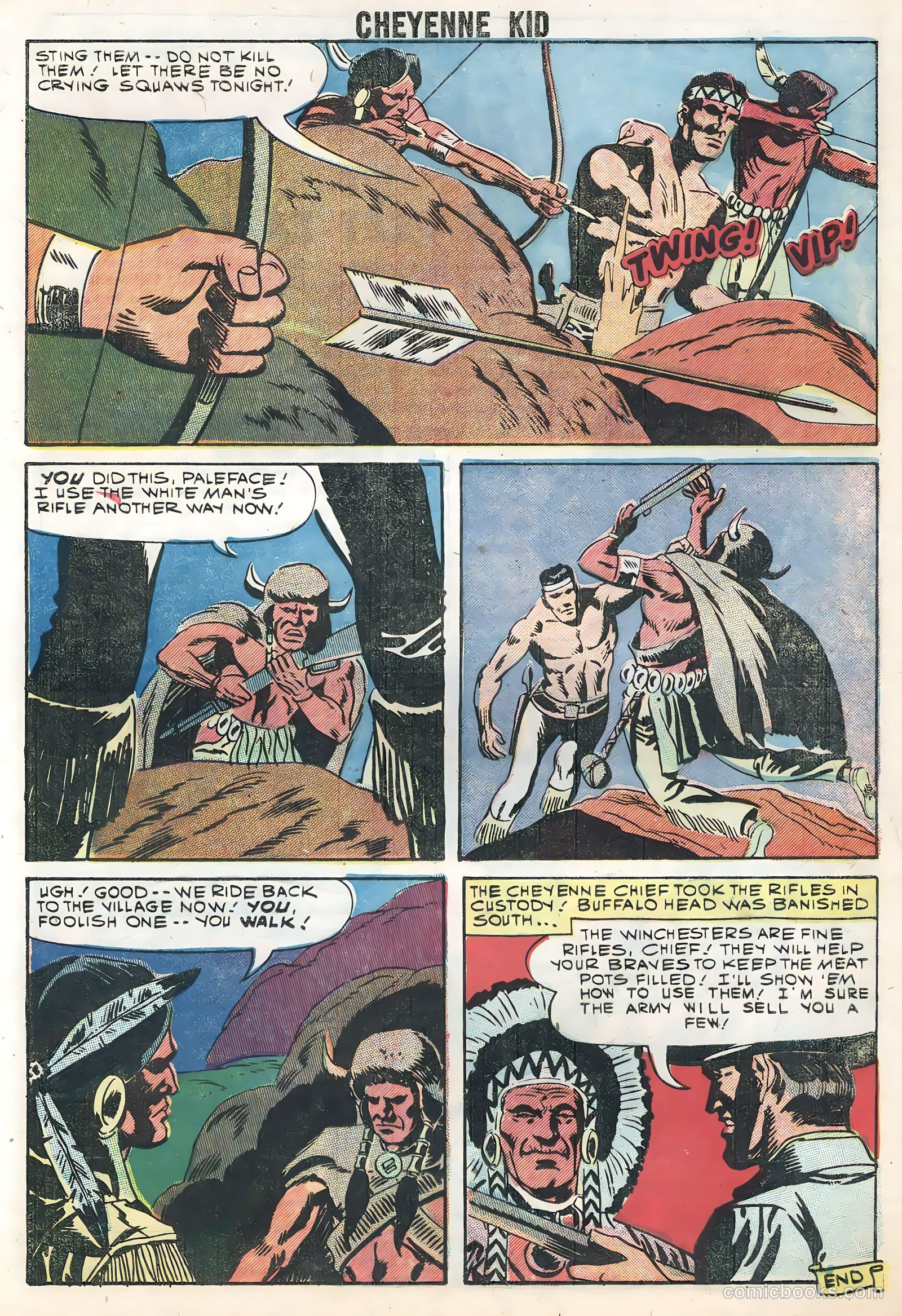 Cheyenne Kid #16 — page 32 of 35