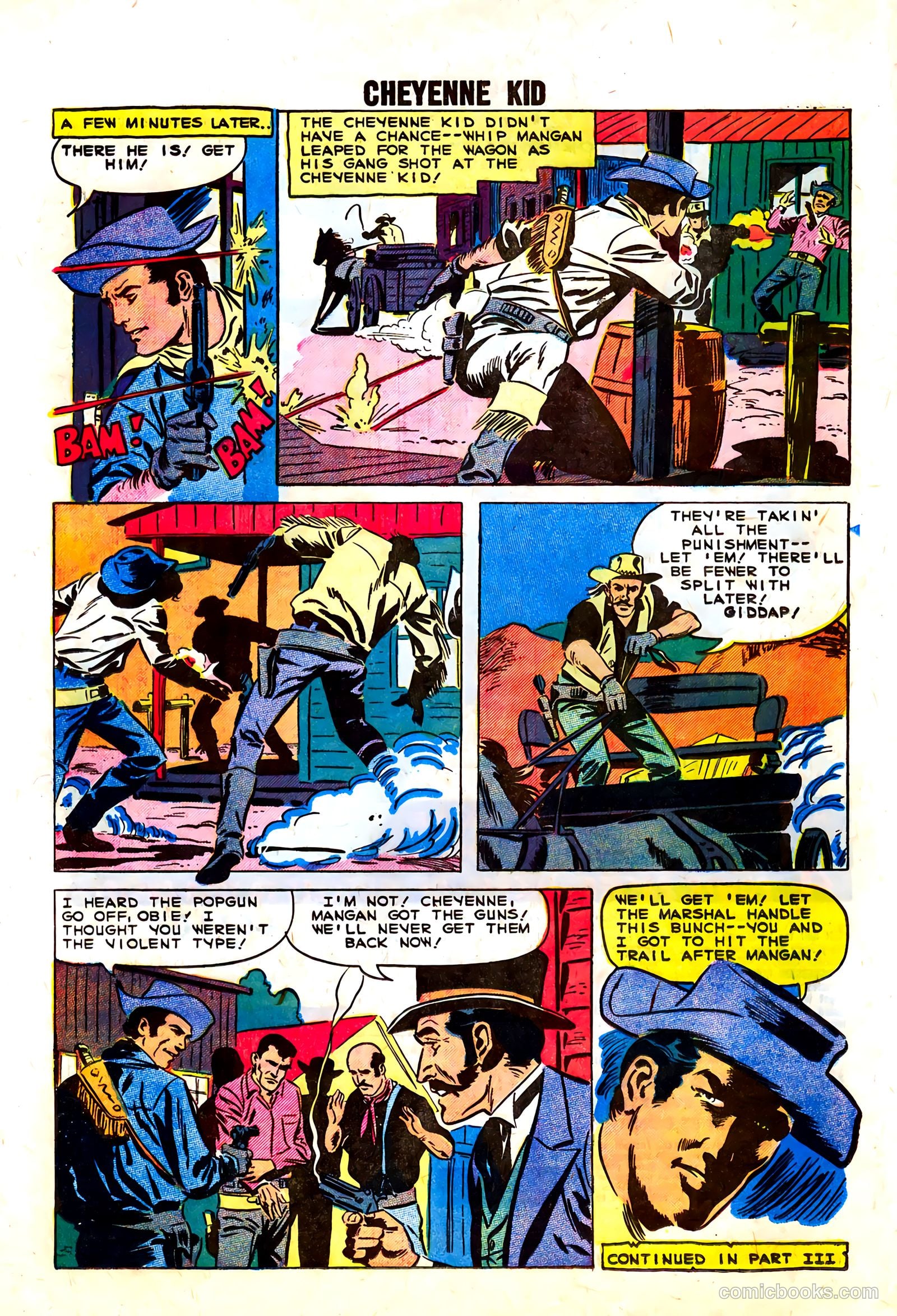Cheyenne Kid #17 — page 16 of 36
