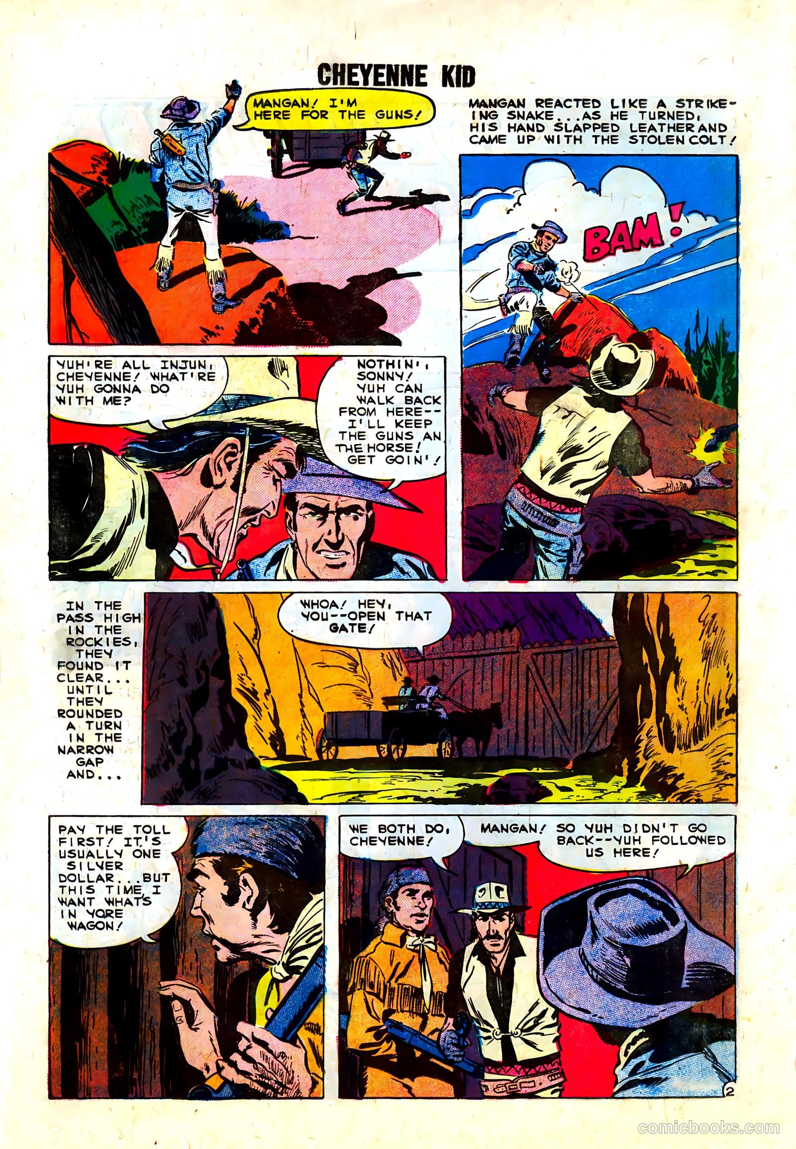 Cheyenne Kid #17 — page 18 of 36