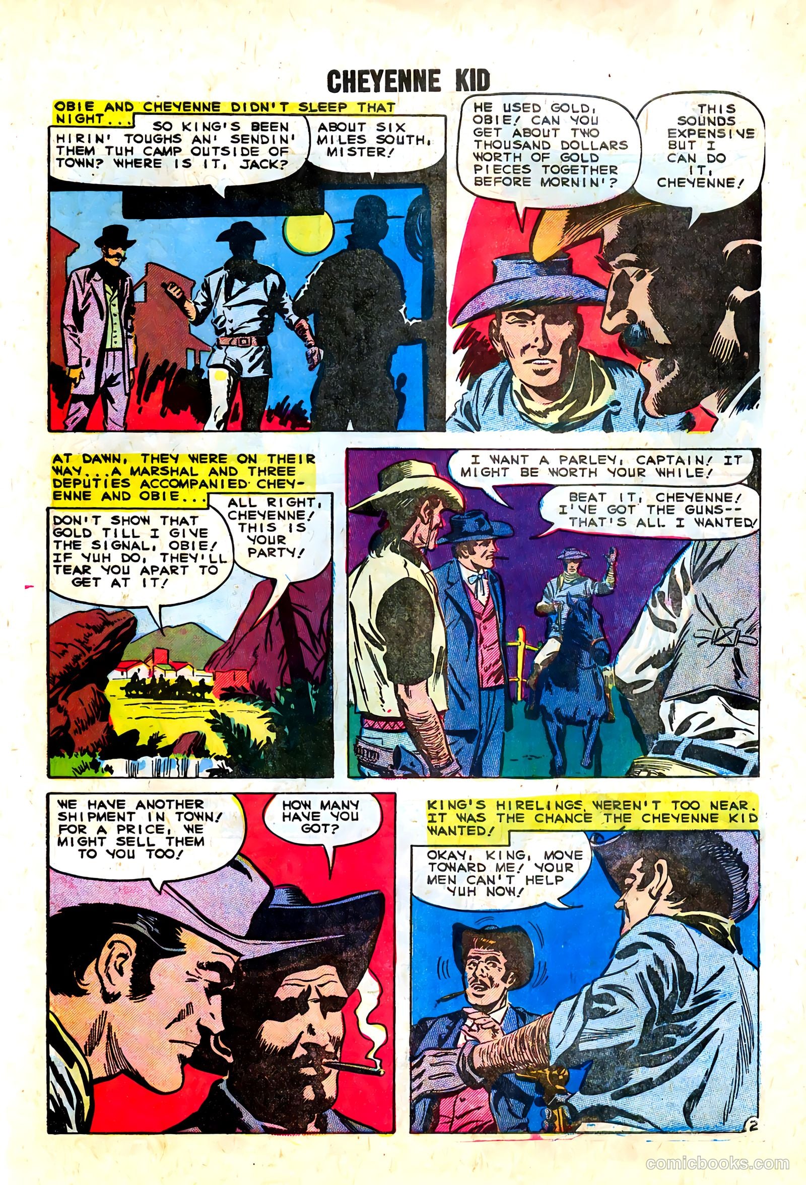 Cheyenne Kid #17 — page 27 of 36
