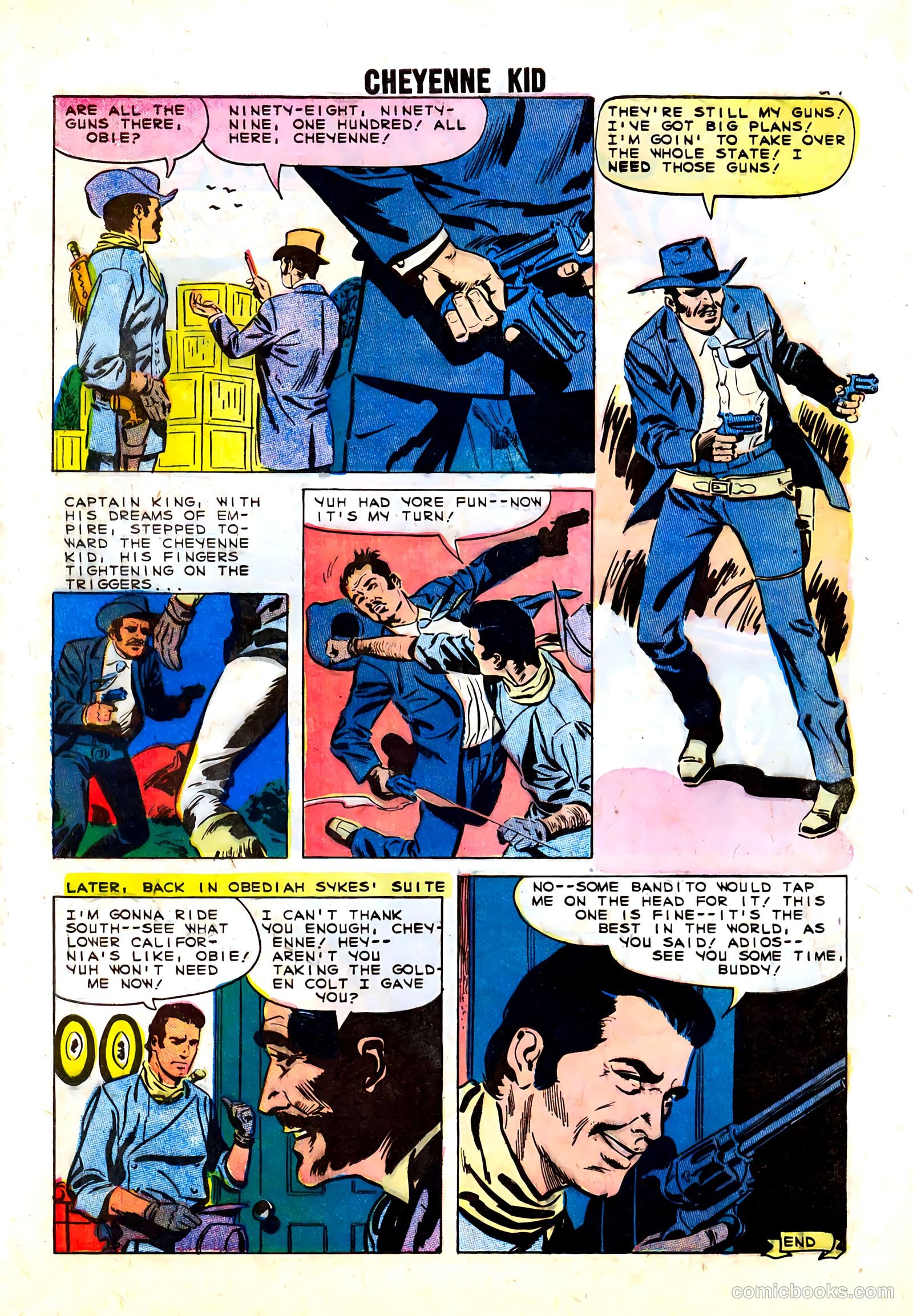 Cheyenne Kid #17 — page 29 of 36