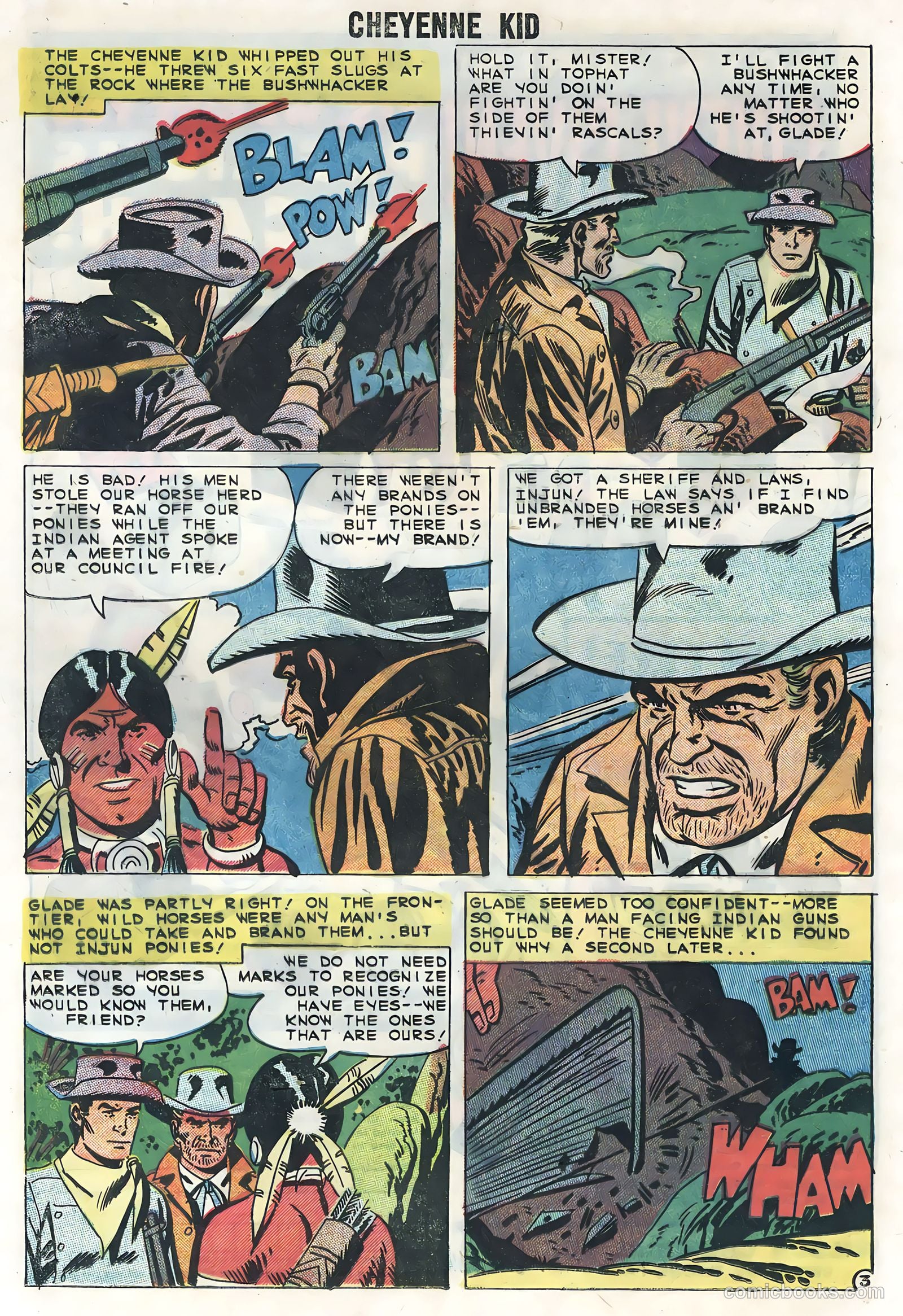 Cheyenne Kid #18 — page 16 of 36