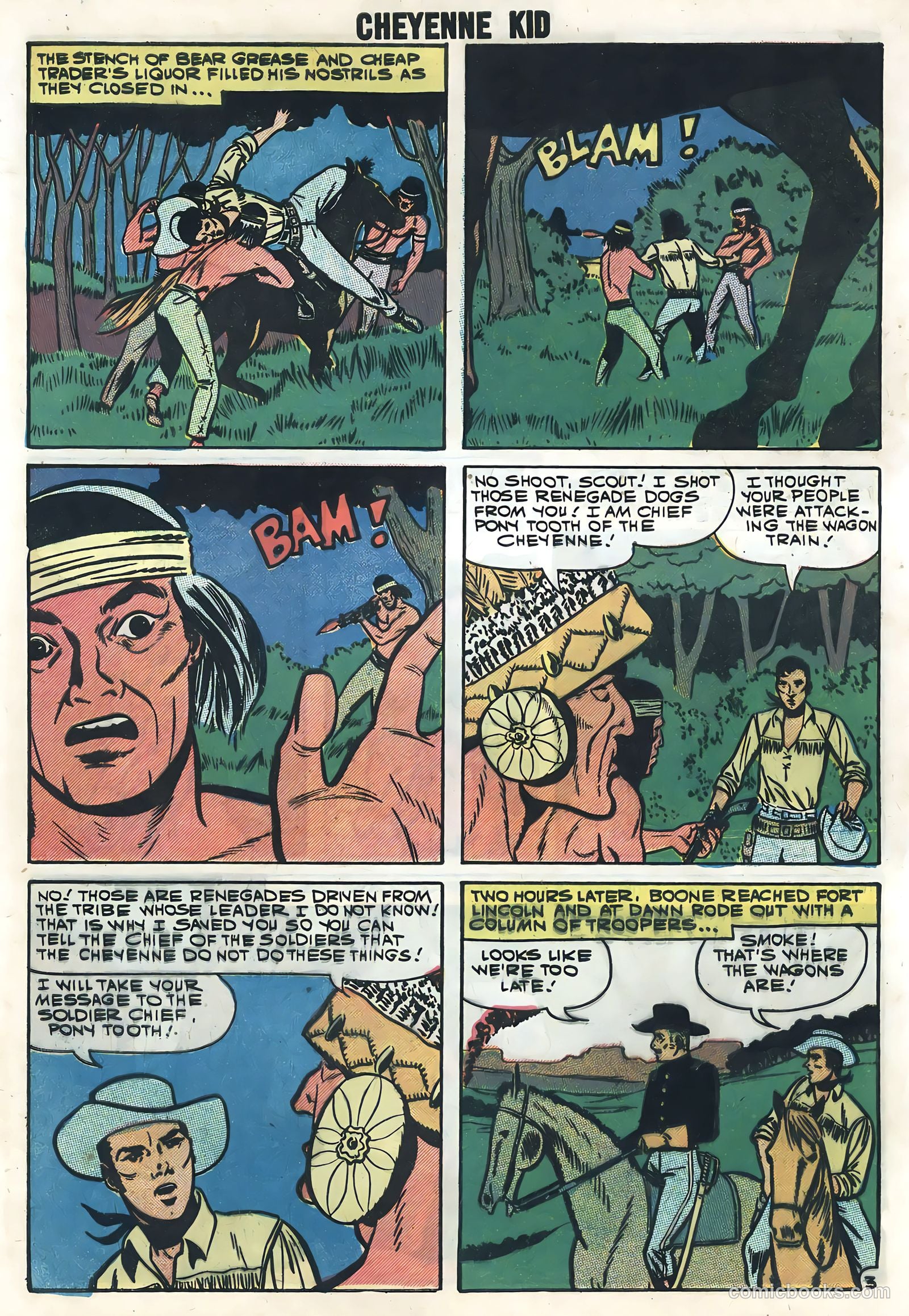 Cheyenne Kid #18 — page 28 of 36